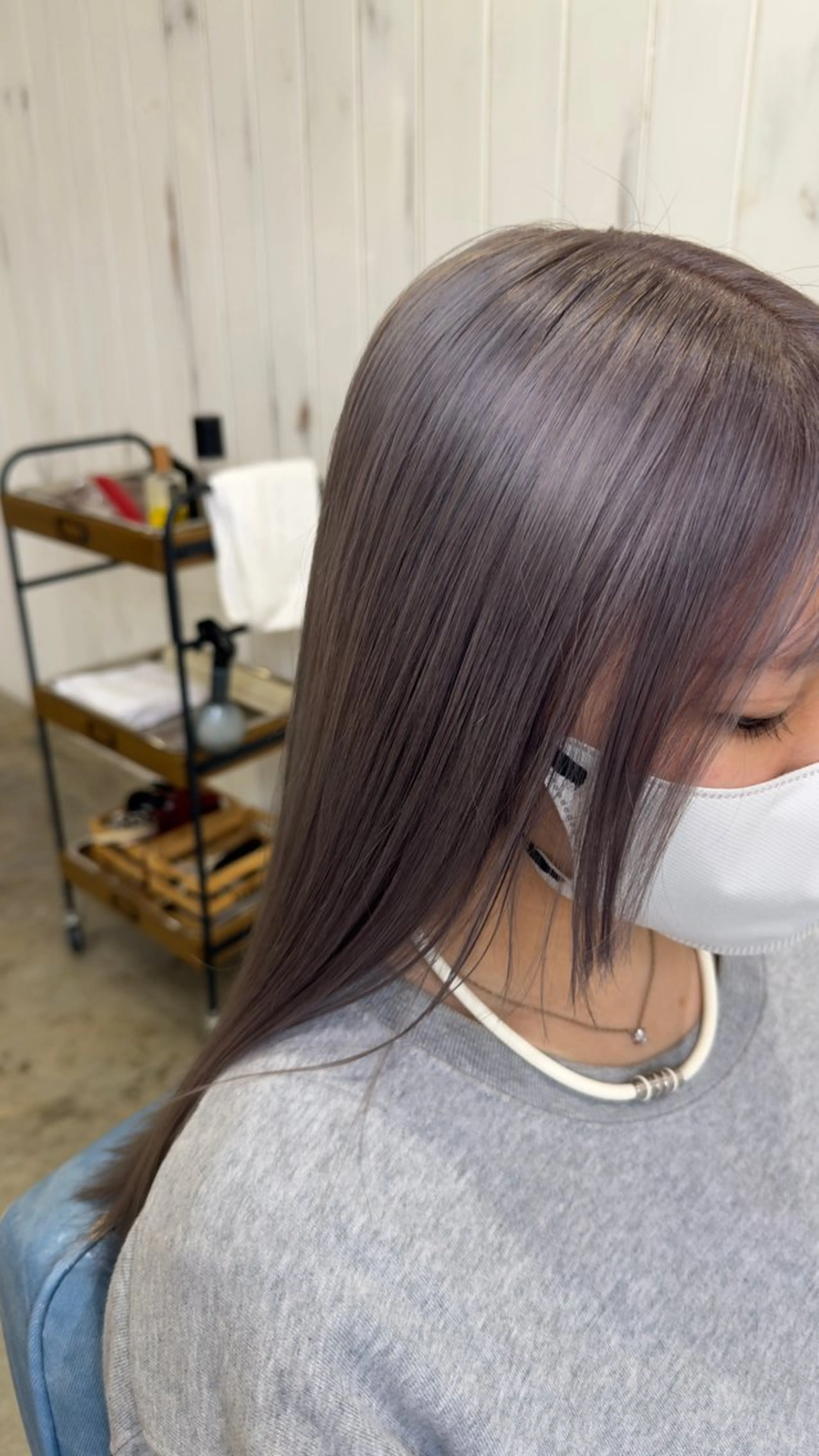 セミロング カラー カウンセリング重視 🥥國谷俊介🥥のヘアスタイル