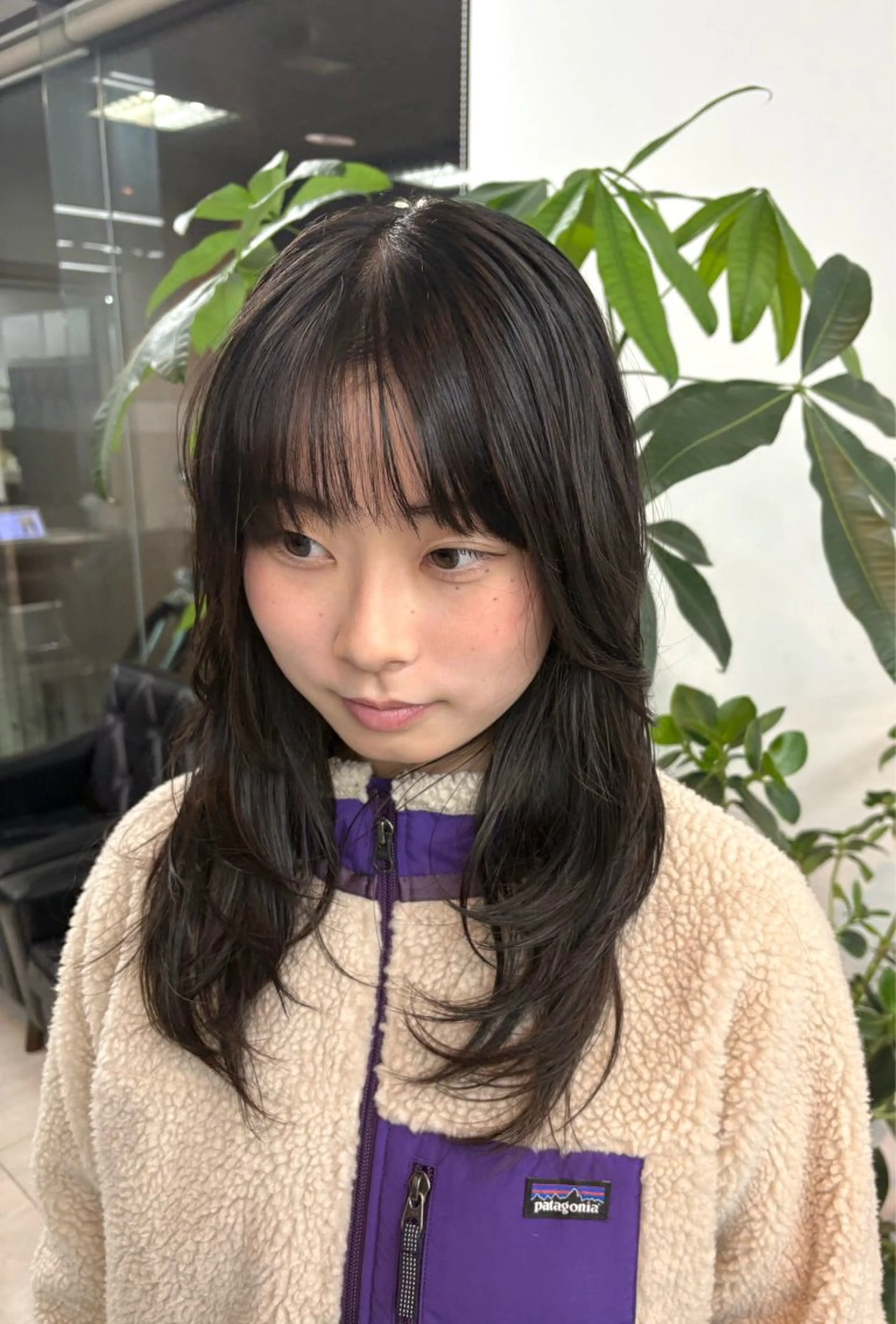 ロング 顔周りカット レイヤーカット カット 月野涼風 /レイヤーカットのその他イメージ