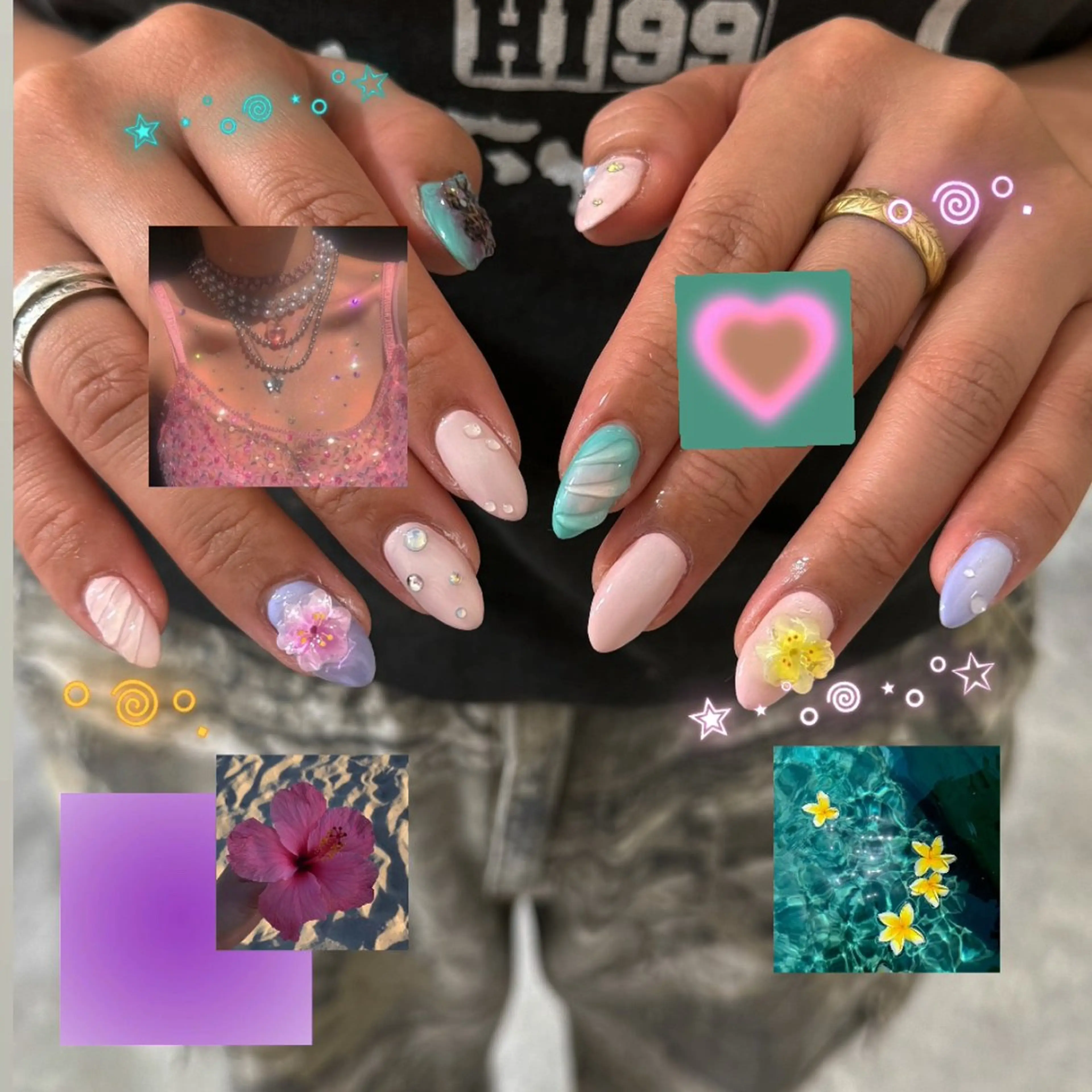 ネイル ハンドネイル Sarina ⋆⭒˚ mavieのネイルデザイン