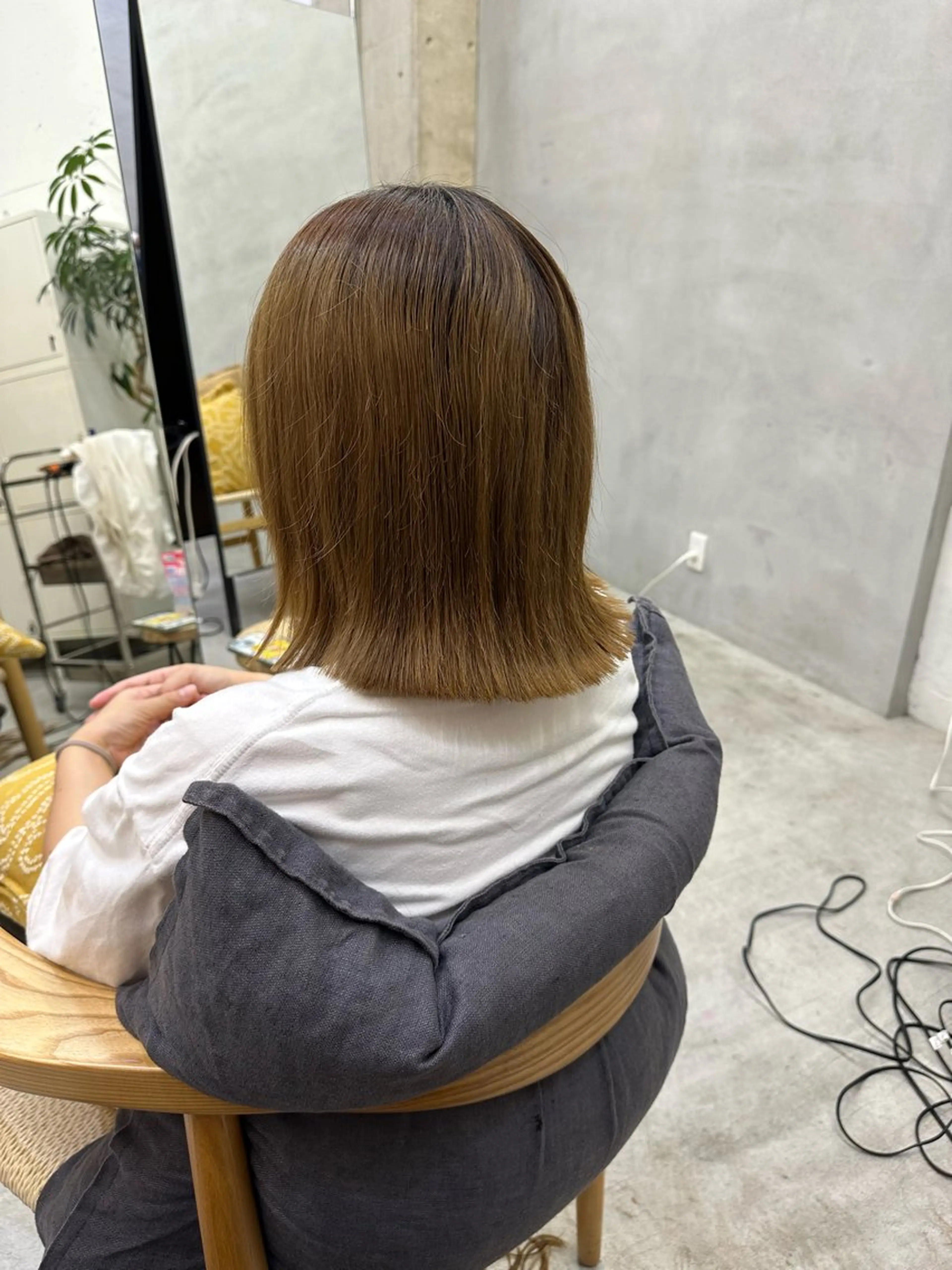 ミディアム カット MUKU ひかるのヘアスタイル