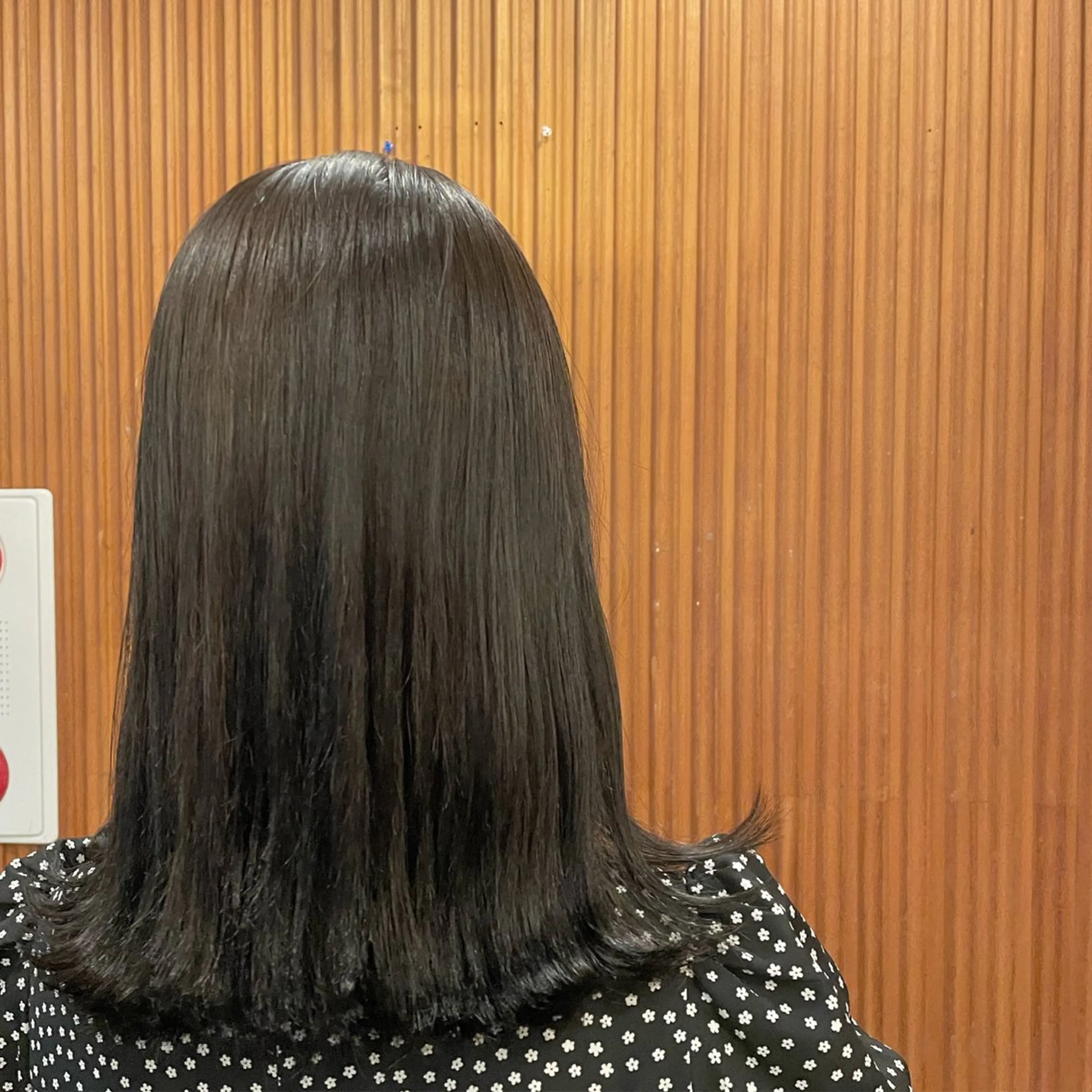 セミロング 縮毛矯正 modern モダーン所属・パーマ ‪・カット/ SARAのヘアスタイル