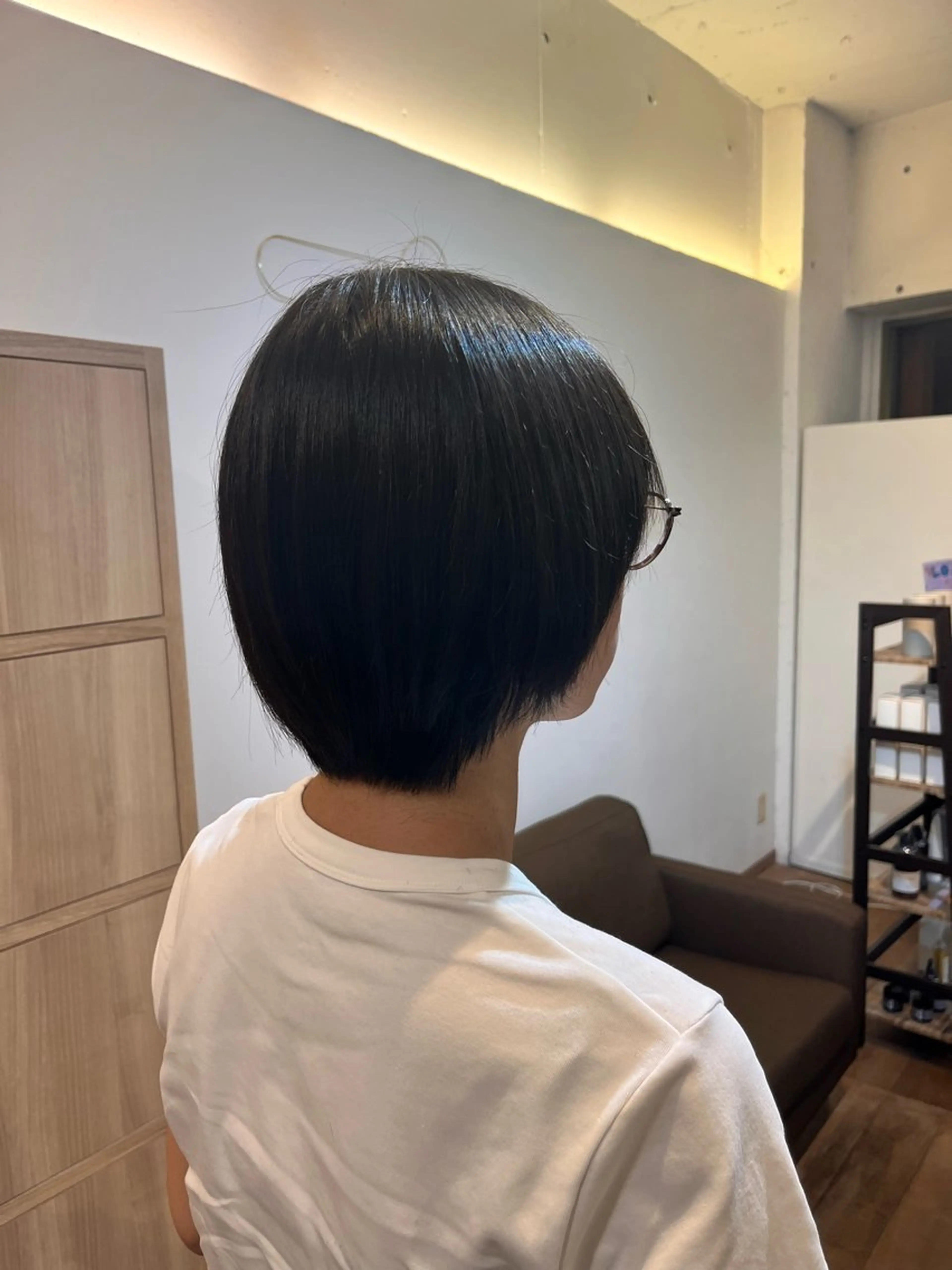 ショート ショートヘア カット 臺 佳連のヘアスタイル