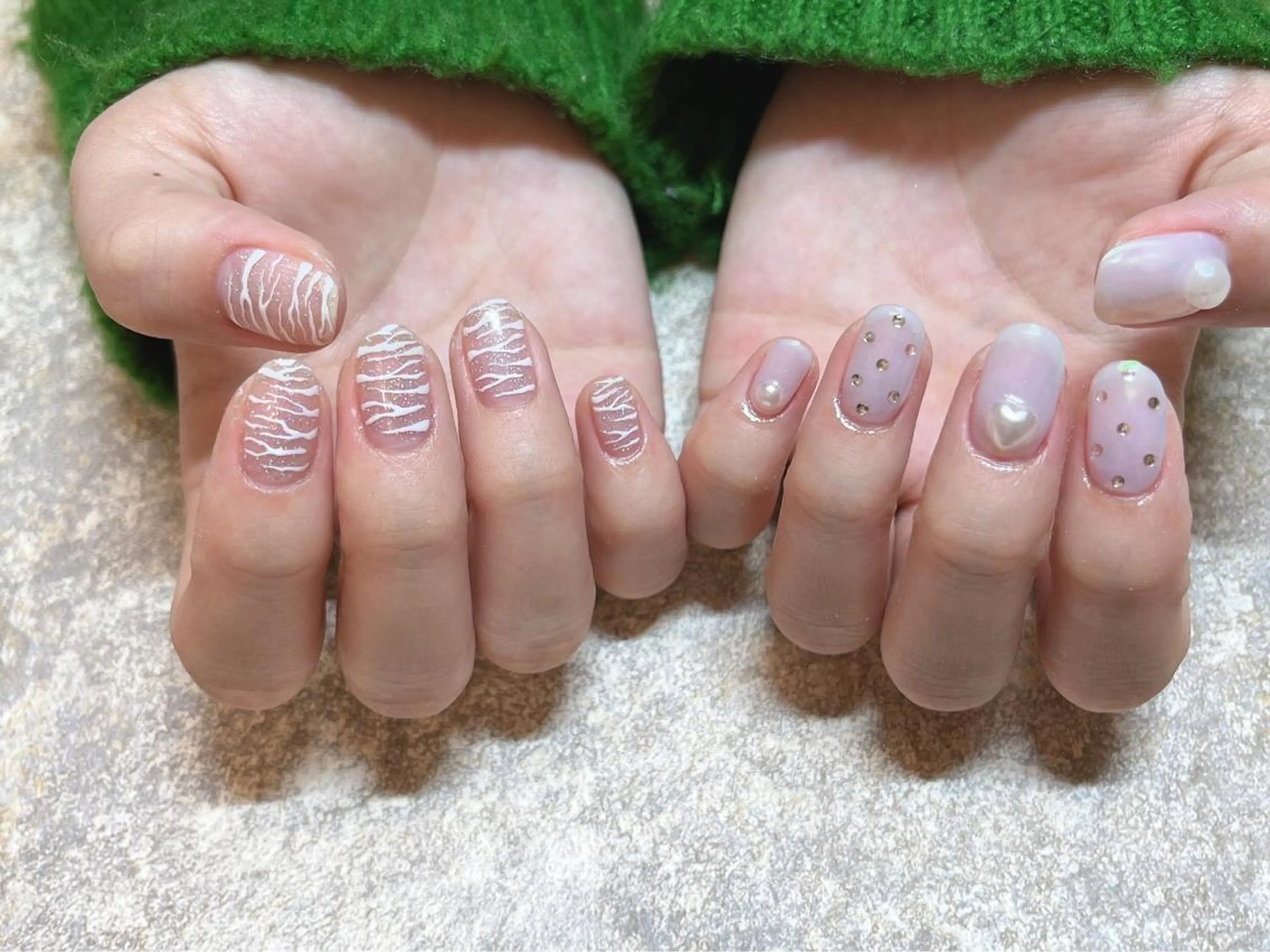 ネイル ハンドネイル LOVE NAIL 💕Sonoのネイルデザイン