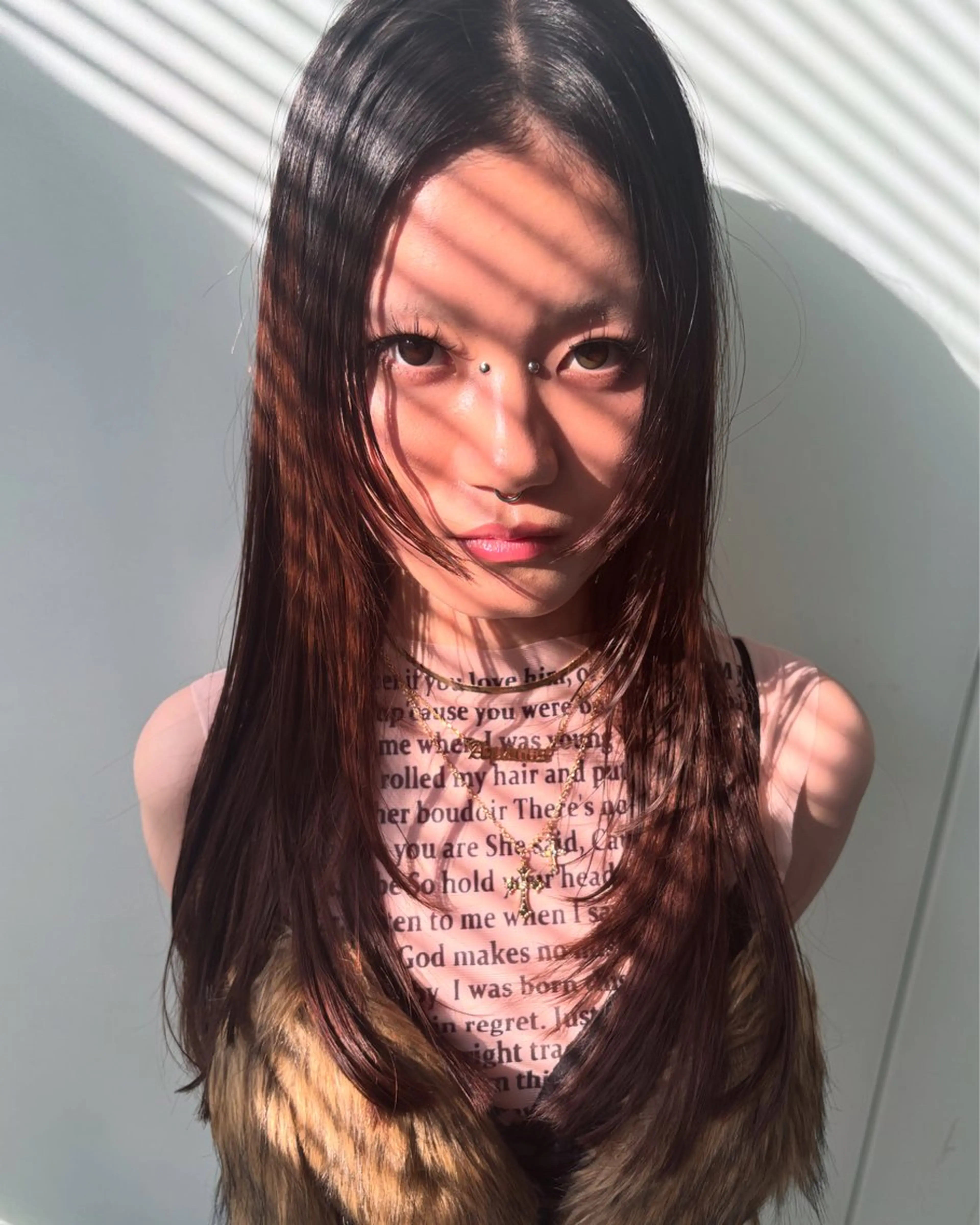 ロング ロングレイヤー レイヤーカット ロング カット トリートメント ﾚｲﾔｰ🎶似合わせ パーマ🎀ナナコのヘアスタイル