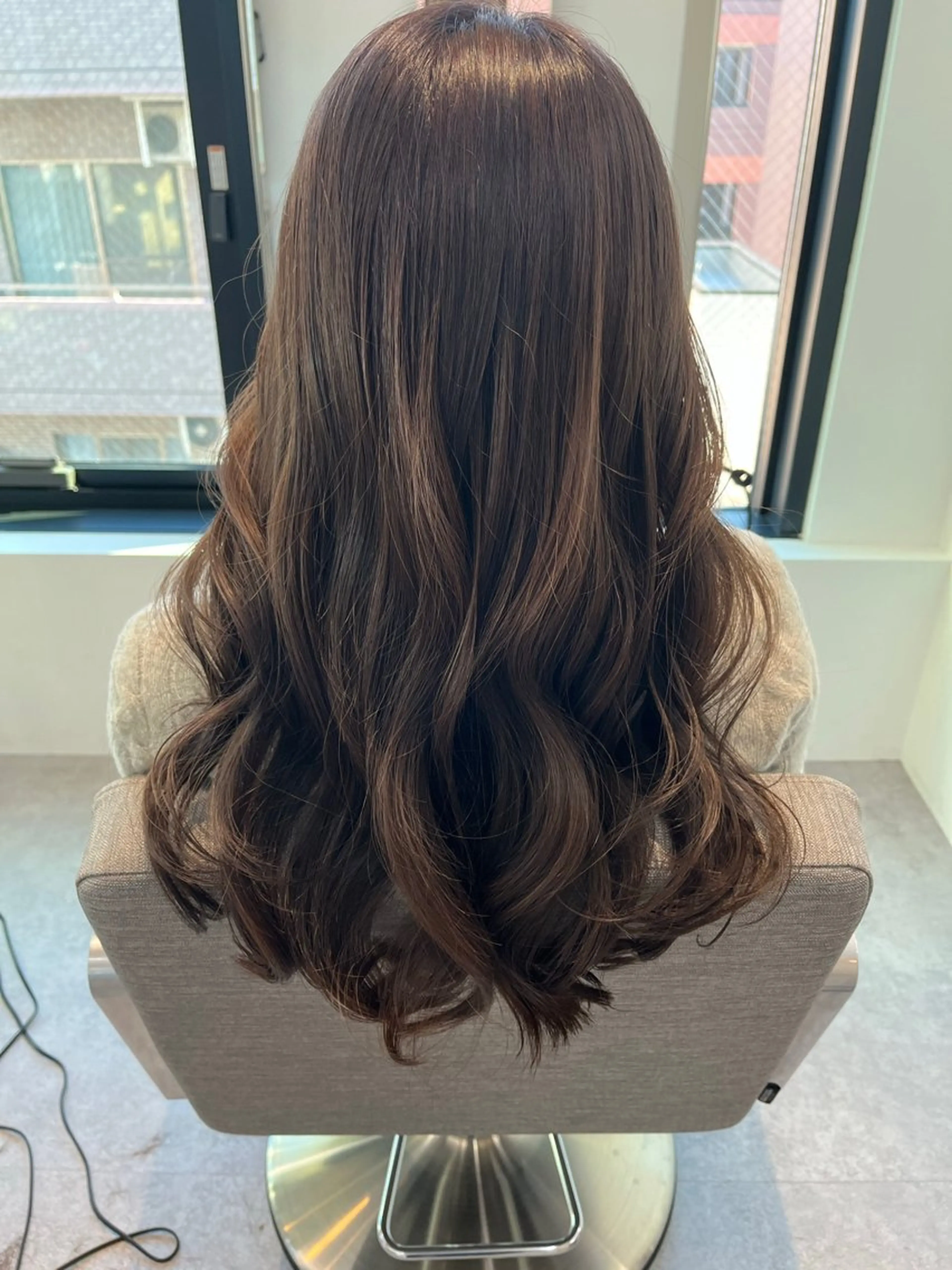 セミロング カラー ヘアアレンジ ベージュカラー カット ヘアカラー トリートメント Aloa透明感ヘア ♡kanami♡のヘアスタイル