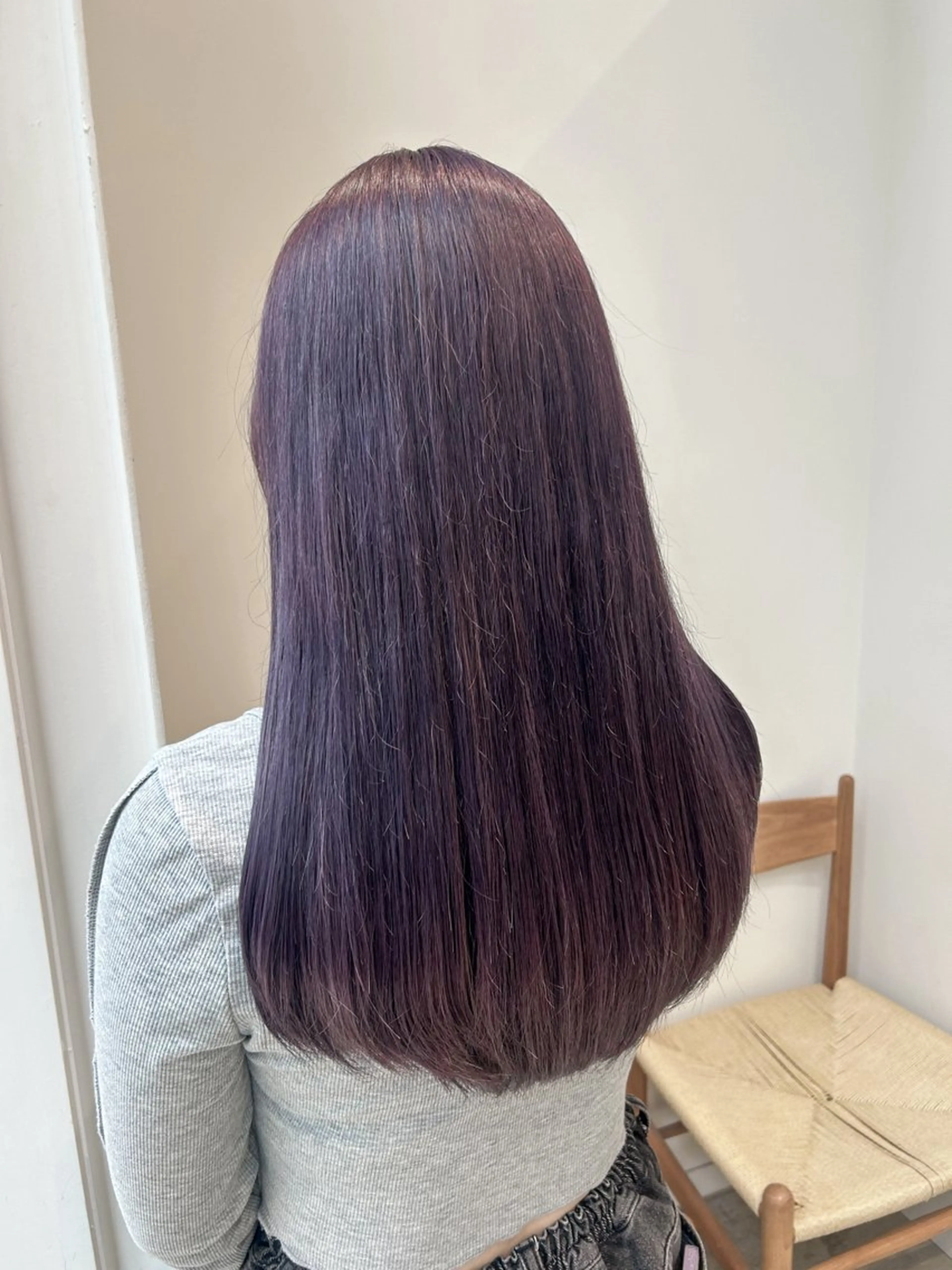 ロング カラー ヘアアレンジ カット ヘアカラー トリートメント yuka .のヘアスタイル