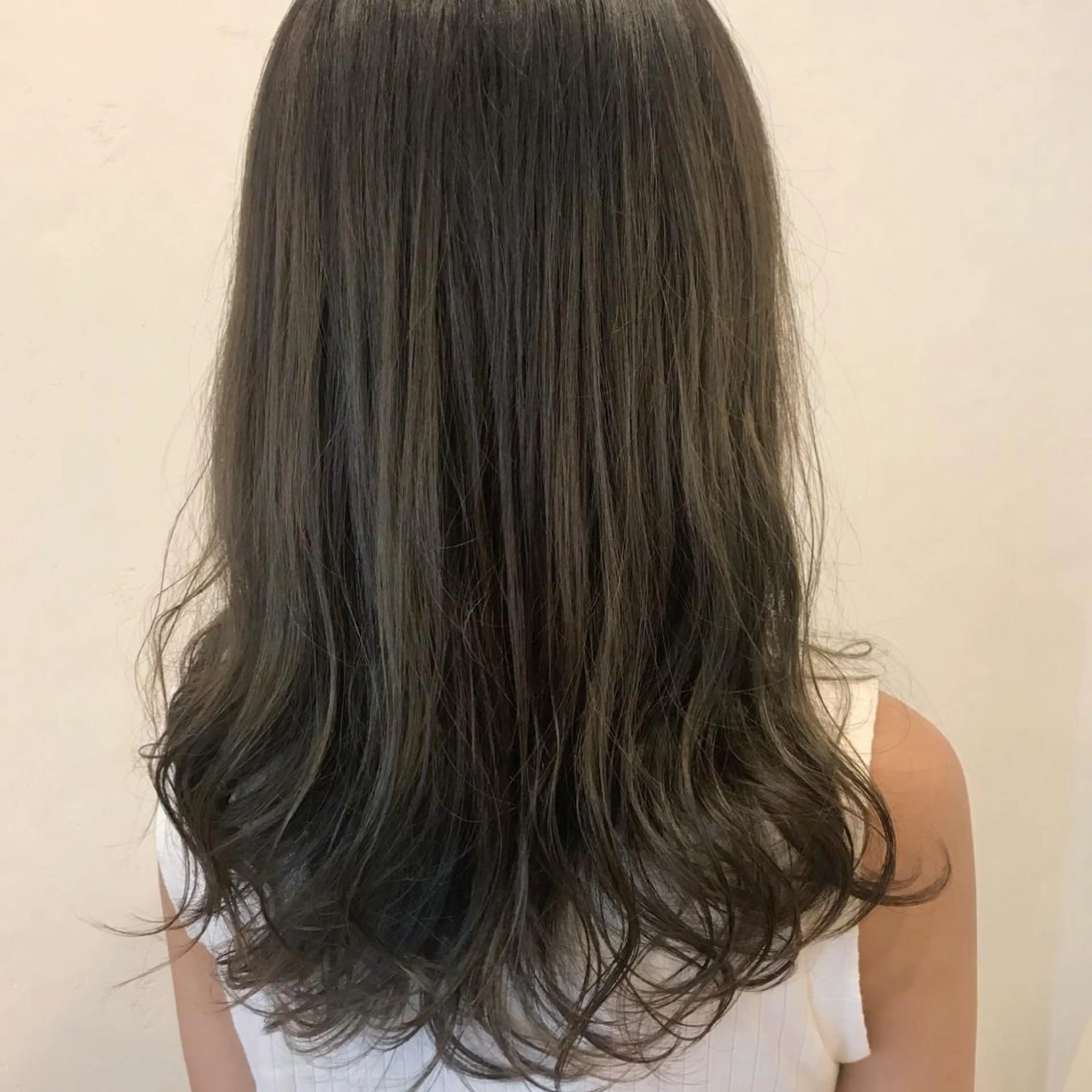 セミロング カラー メンズ限定クーポン シェアサロン博多のヘアスタイル