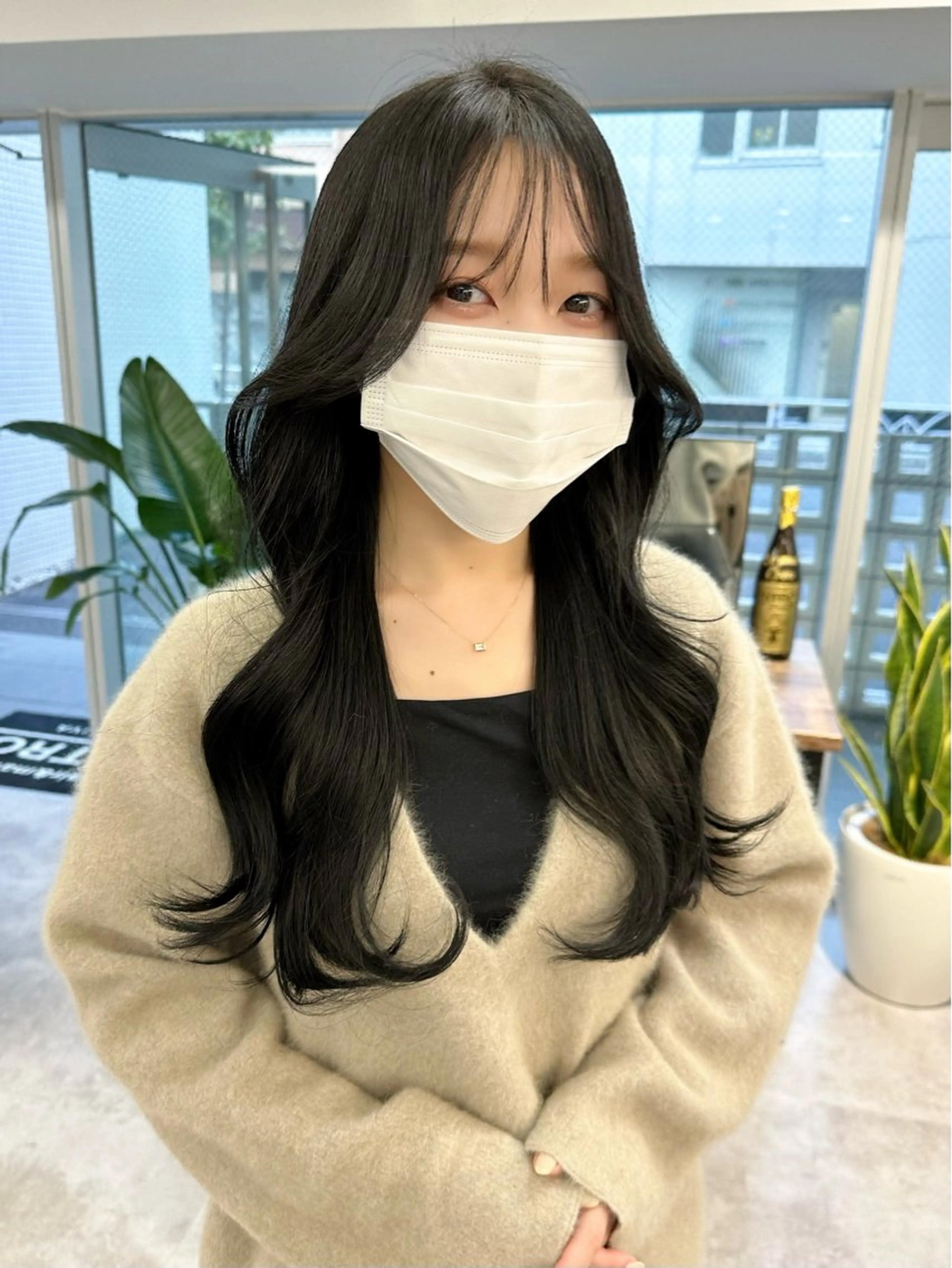 セミロング カラー 韓国ヘア 店長NEGIのヘアスタイル