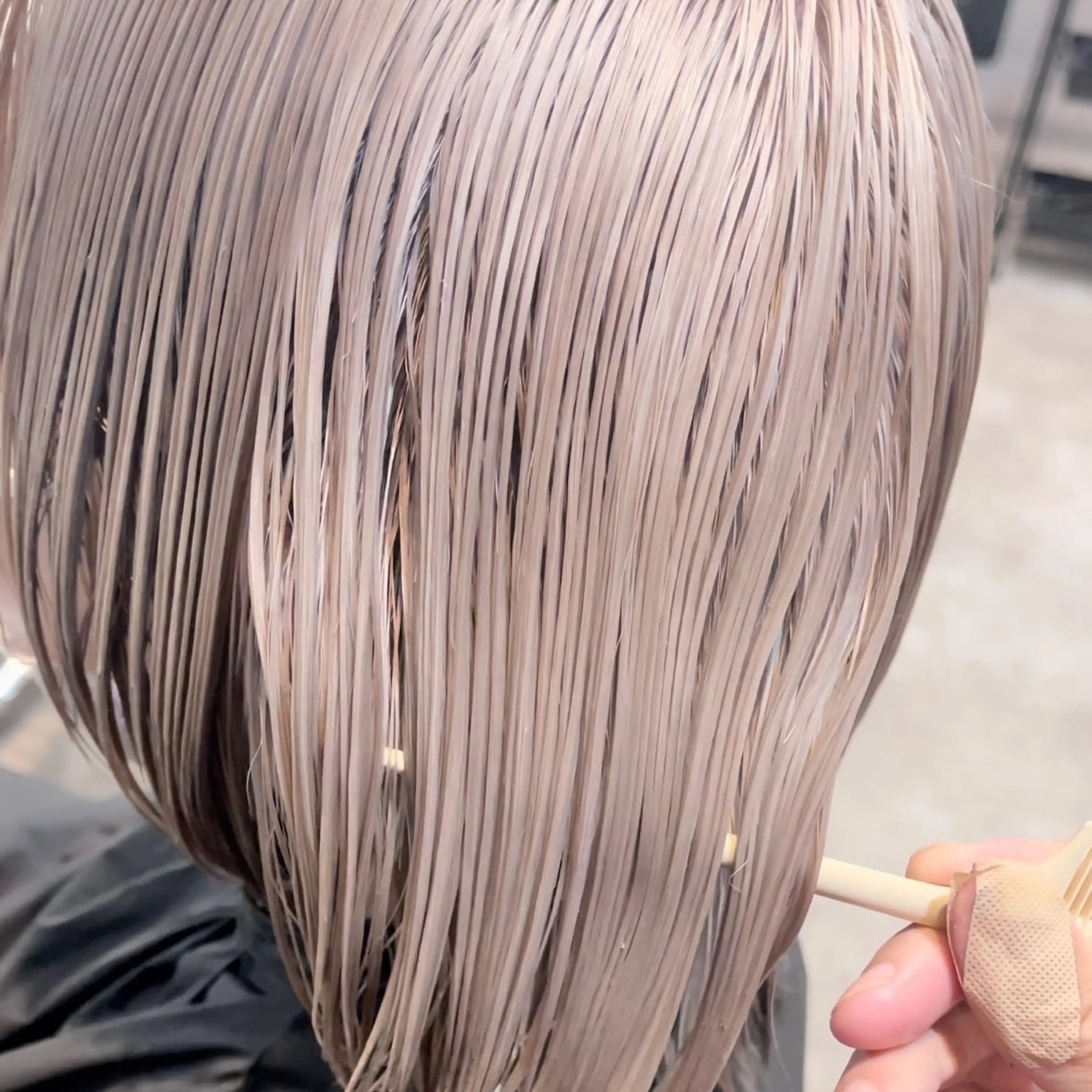 【新規限定】カラーモデル、ダブルカラー+トリートメントの写真