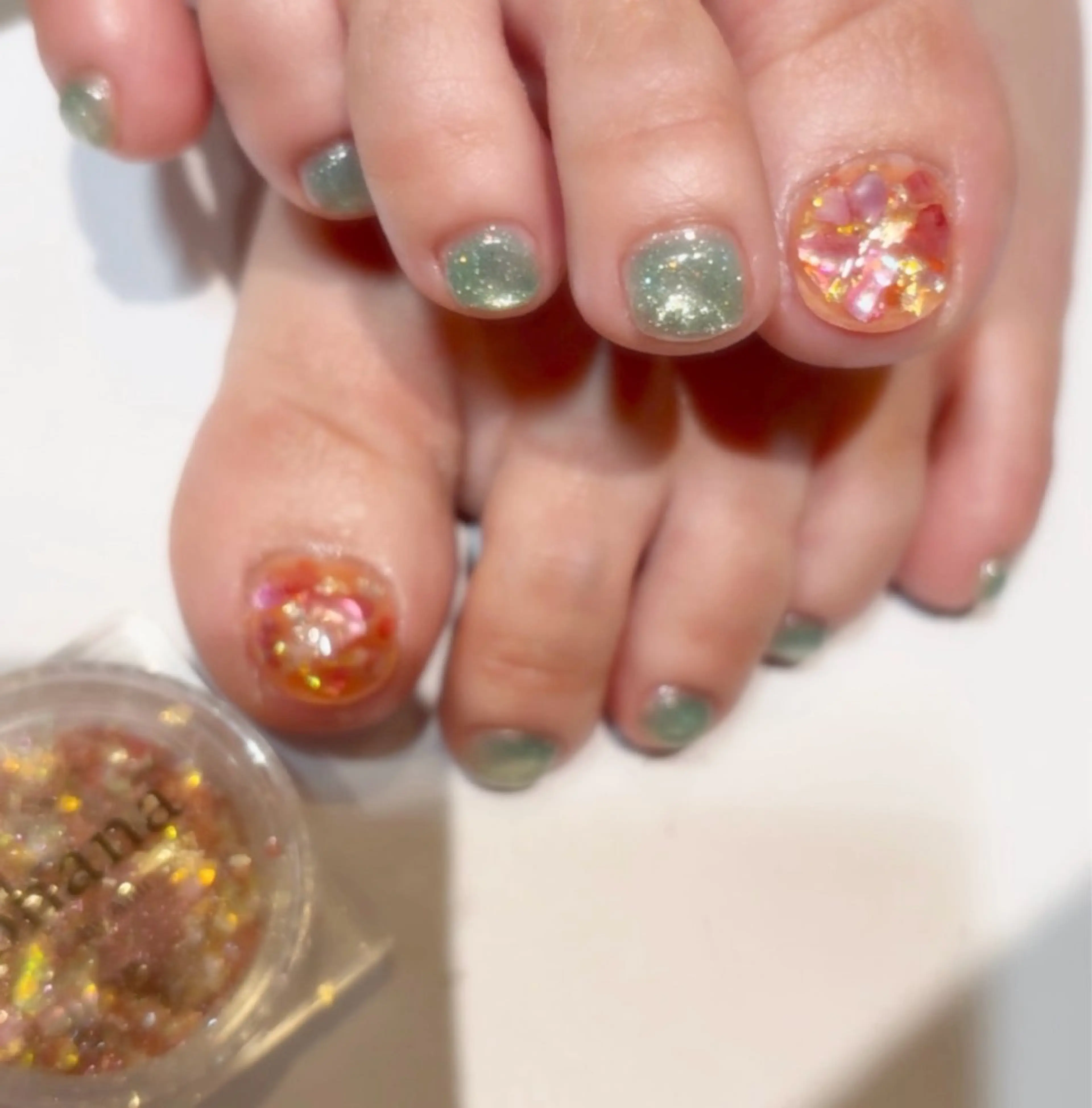 ネイル アートネイル フットネイル マグネットネイル モンタナ nailのネイルデザイン