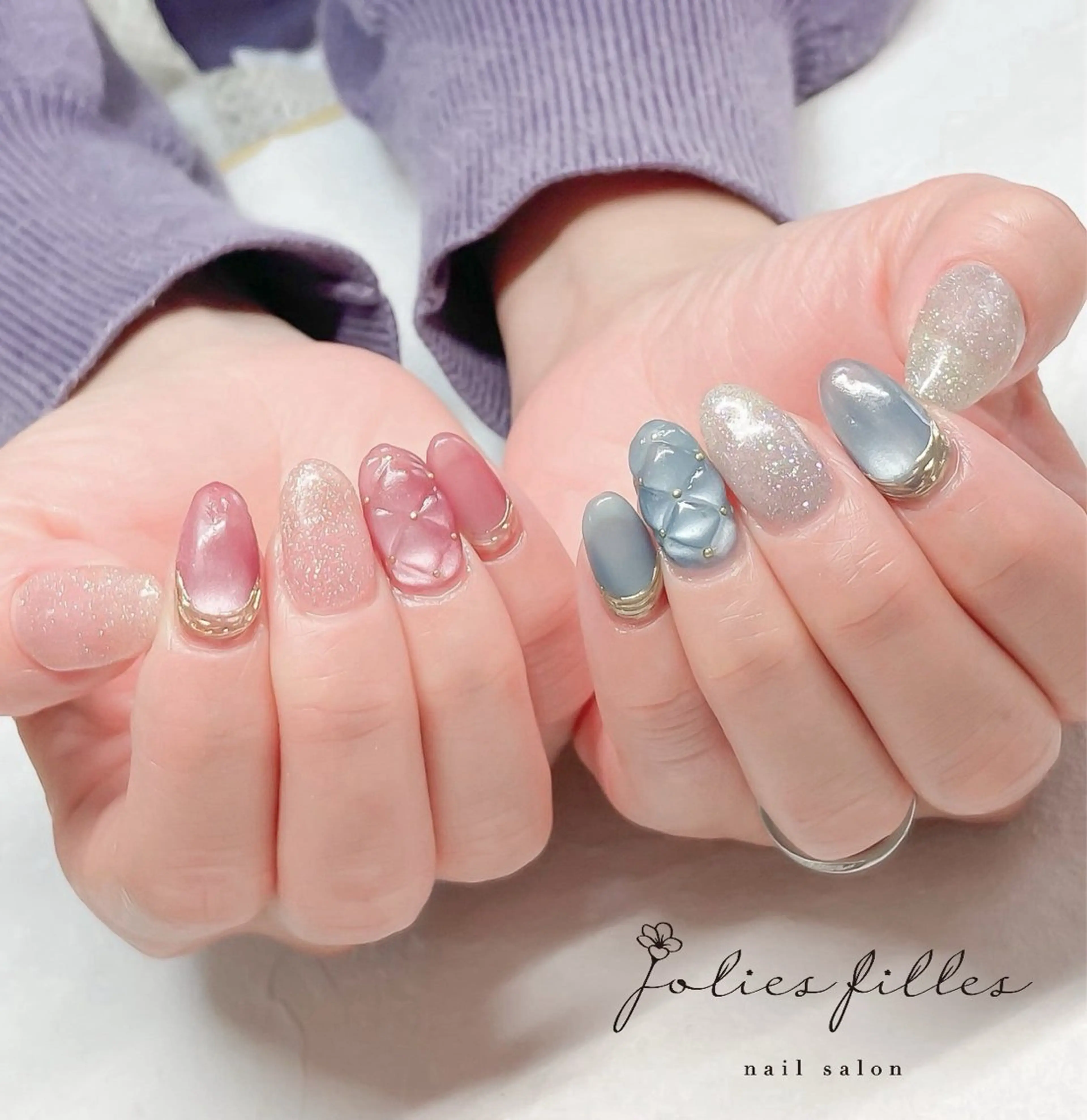 ネイル ハンドネイル ジョリフィーユ 中出のネイルデザイン