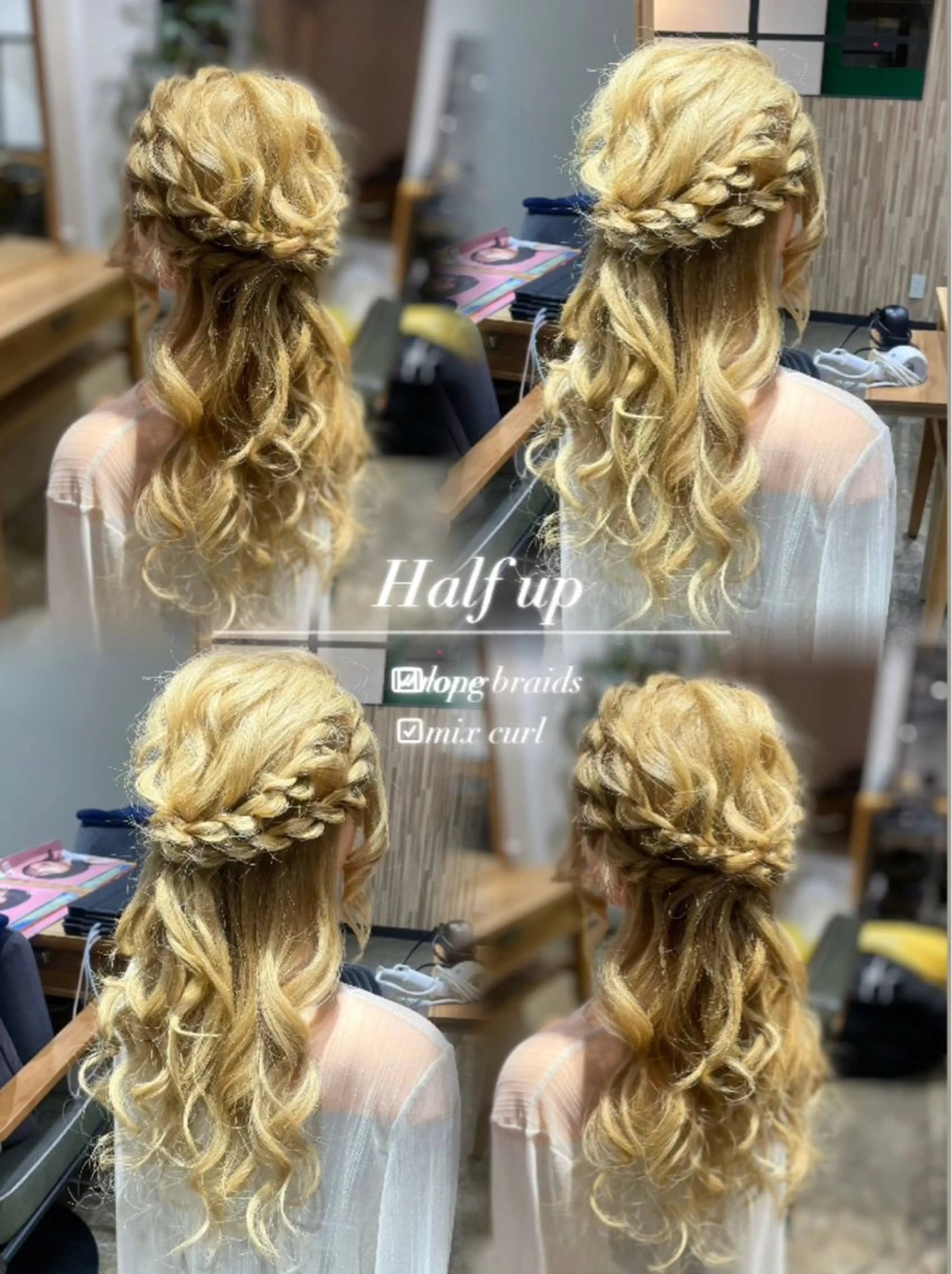 ロング ヘアセット 🖤keina🖤 詳細必読:*･のヘアスタイル