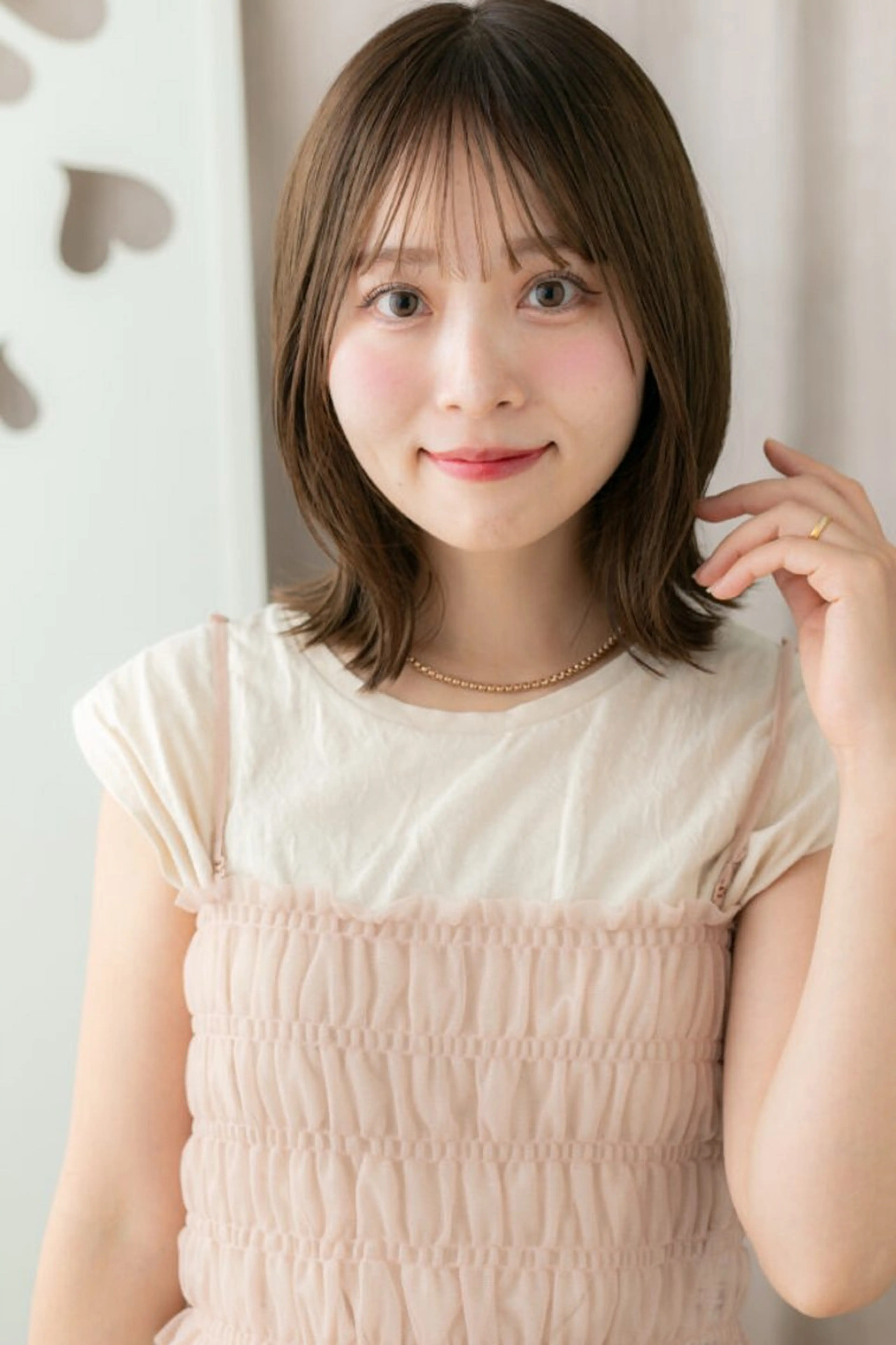 ミディアム カラー 透明感カラー✨ よしの じろうのヘアスタイル