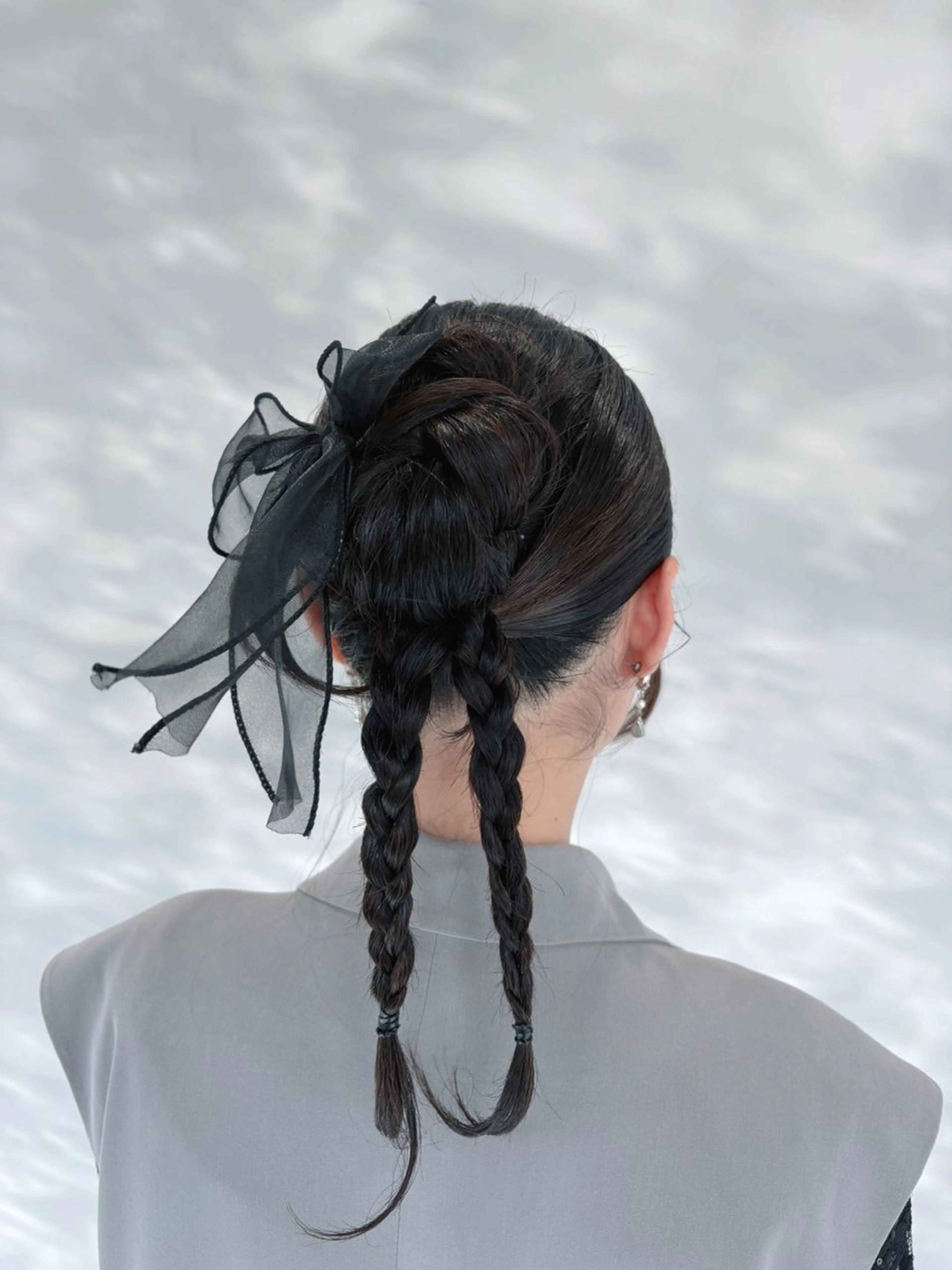 セミロング ヘアアレンジ ヘアセット 🫧Maho【浦和】 艶カラー/ヘアメ🫧のヘアスタイル