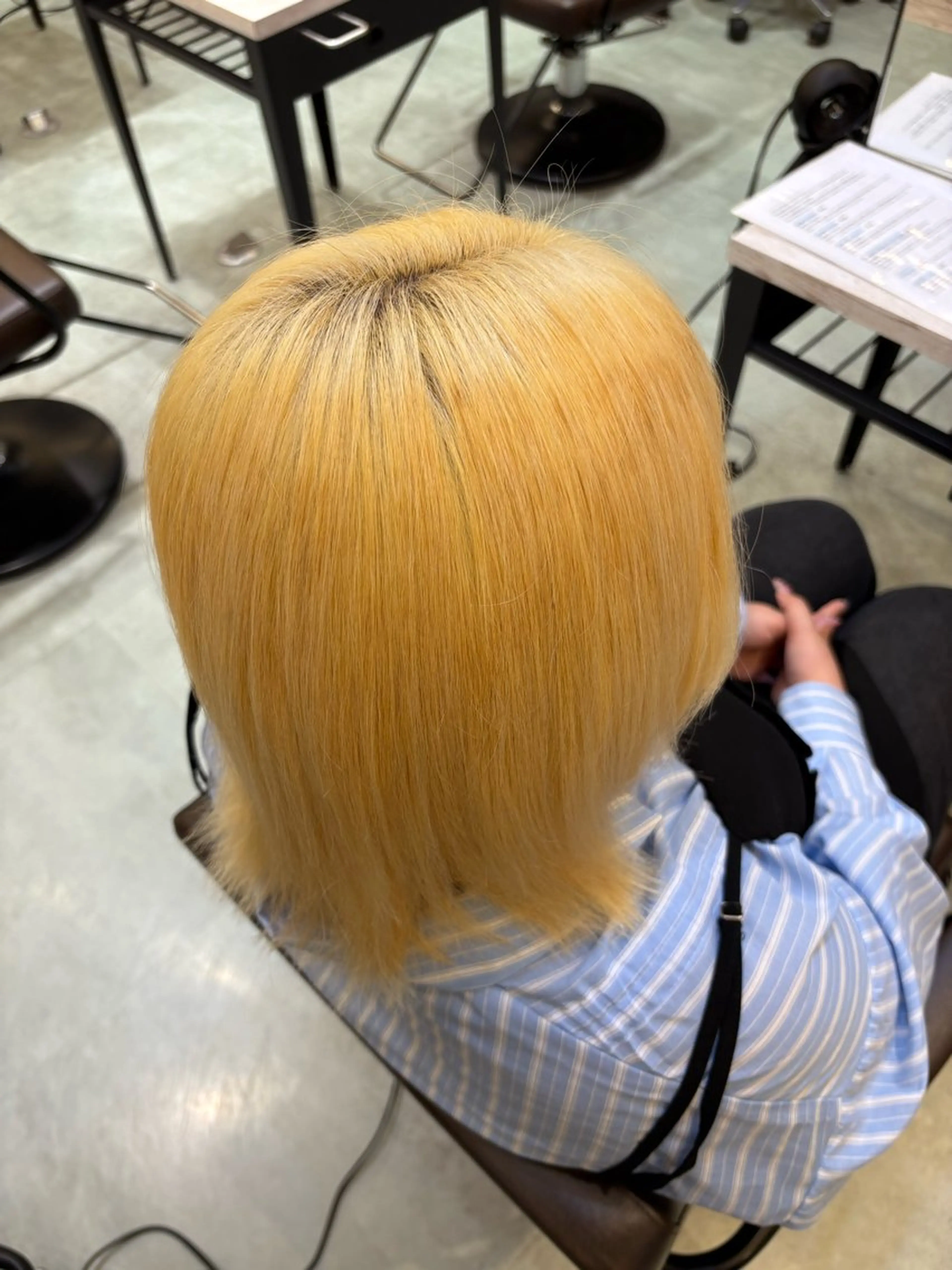 ミディアム カラー ヘアカラー トリートメント Ruka 🎀のヘアスタイル