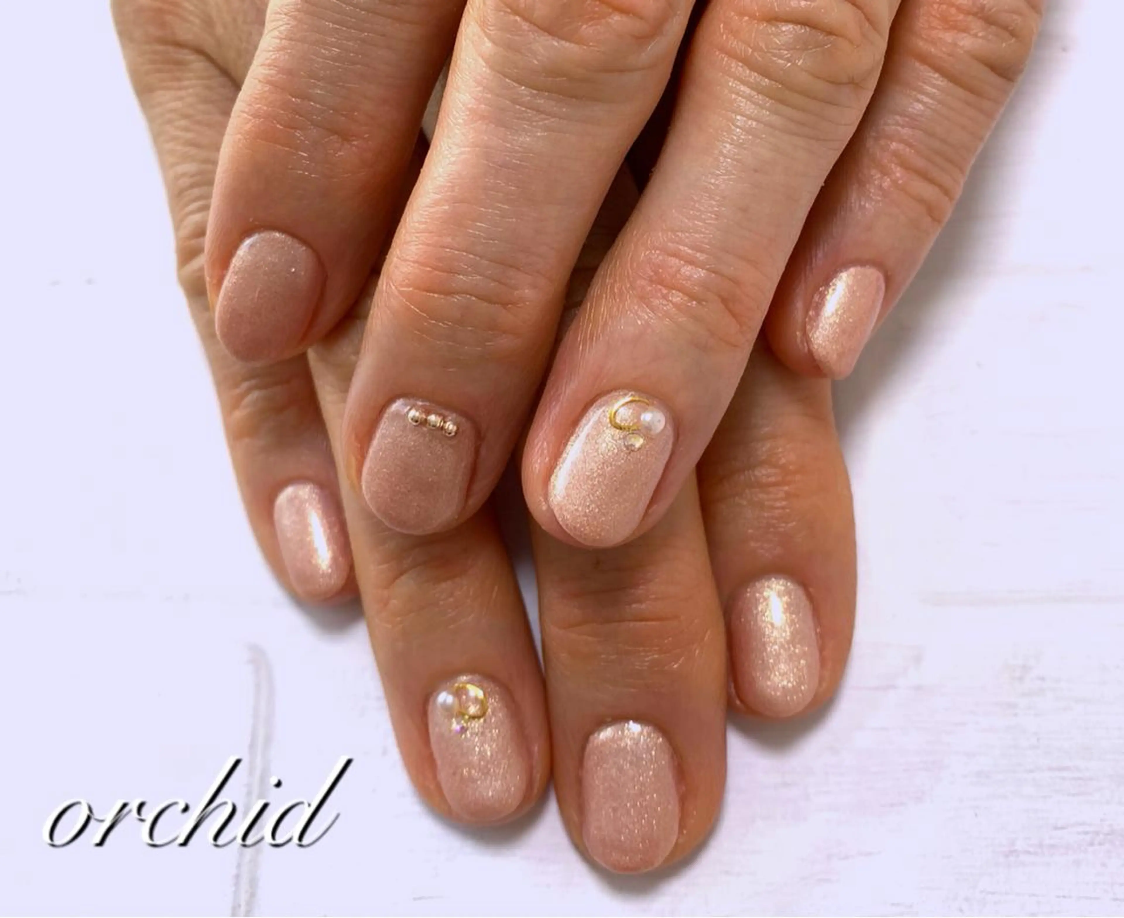 ネイル orchid ♡オーキッドのネイルデザイン