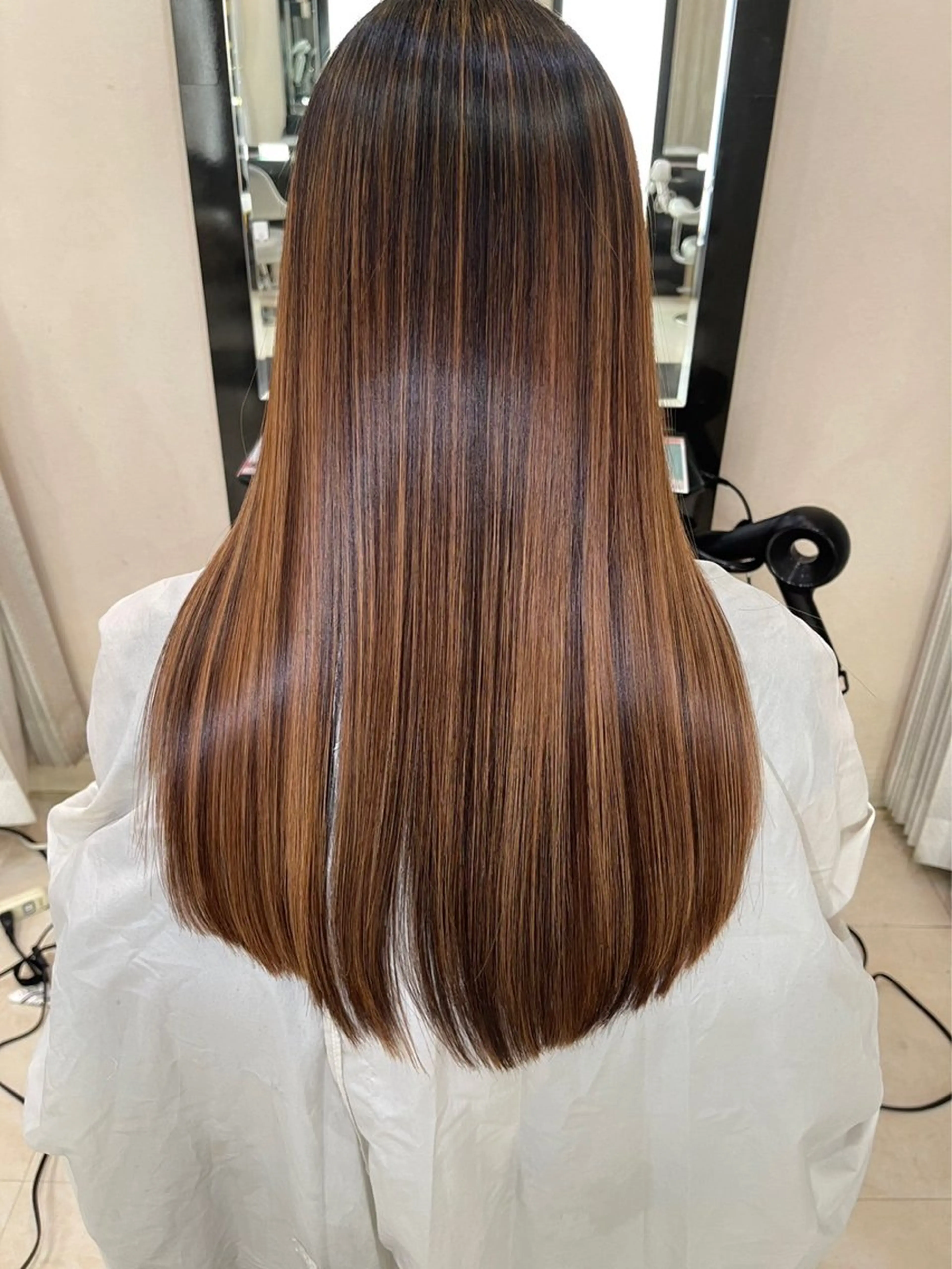 ロング 髪質改善 阿部 祥大のヘアスタイル