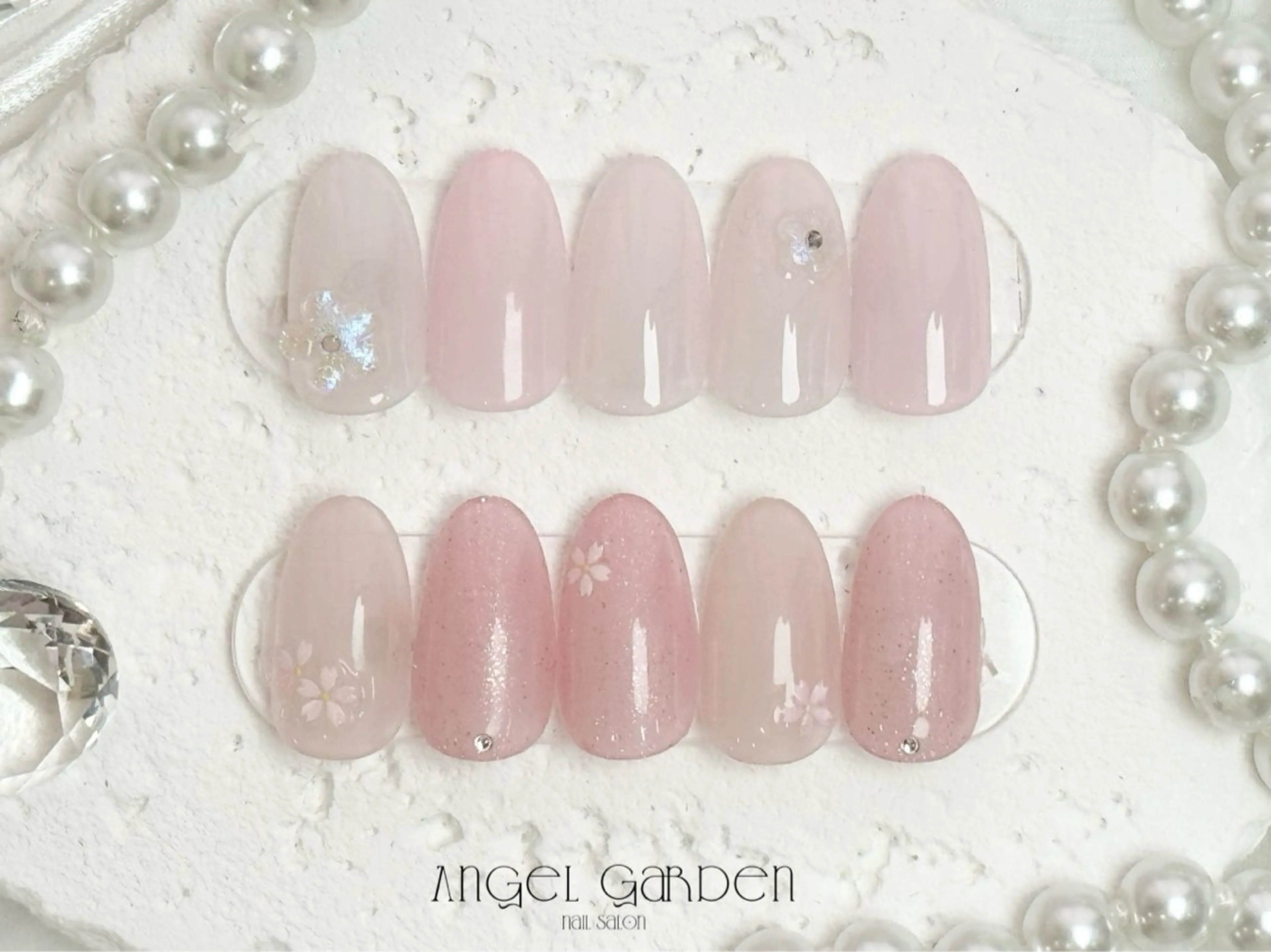 ネイル ハンドネイル Angel Garden 青山のネイルデザイン