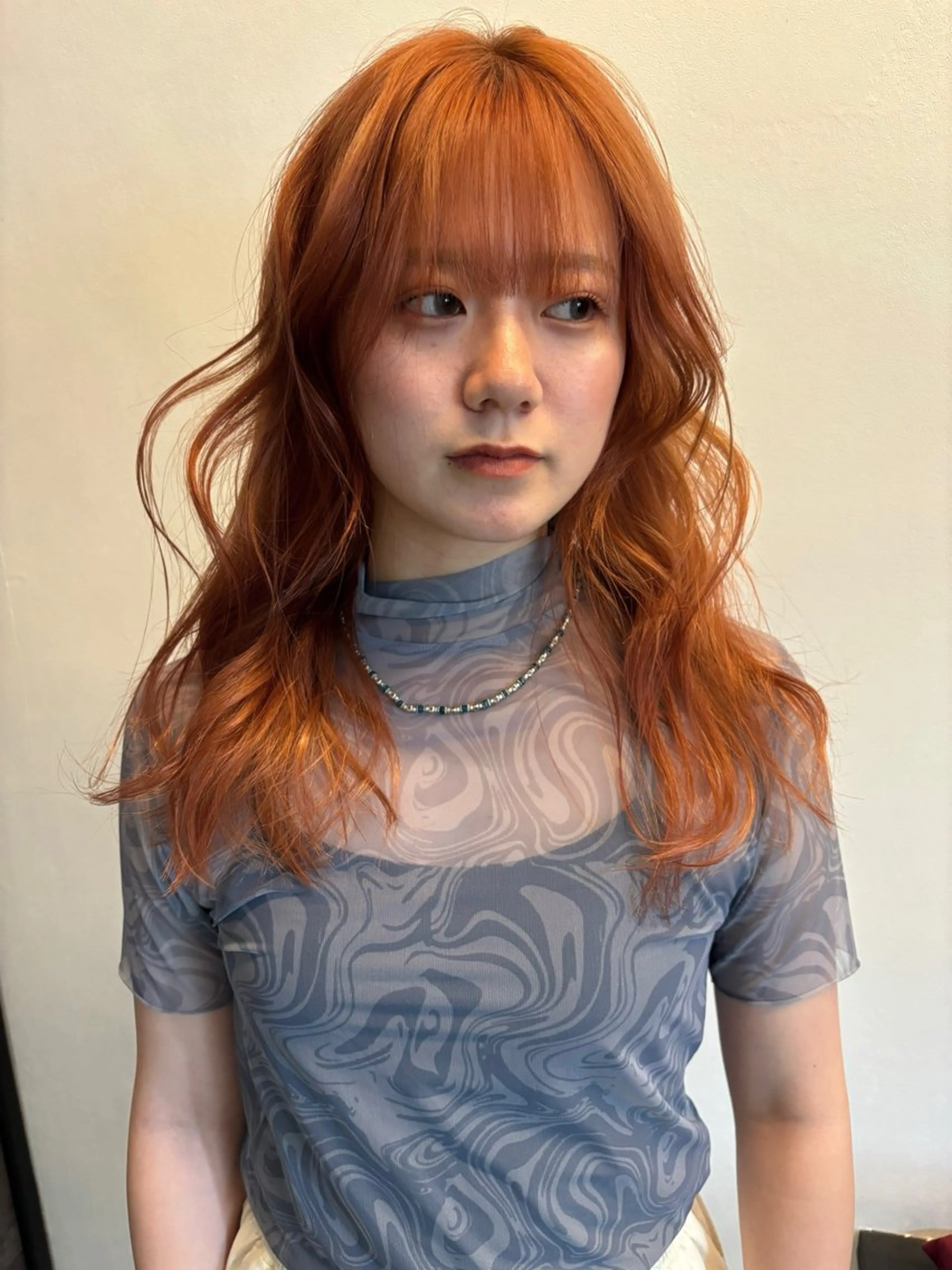 セミロング カラー ヘアアレンジ 広島/ボブ/レイヤー 🌿‬wakabaのヘアスタイル