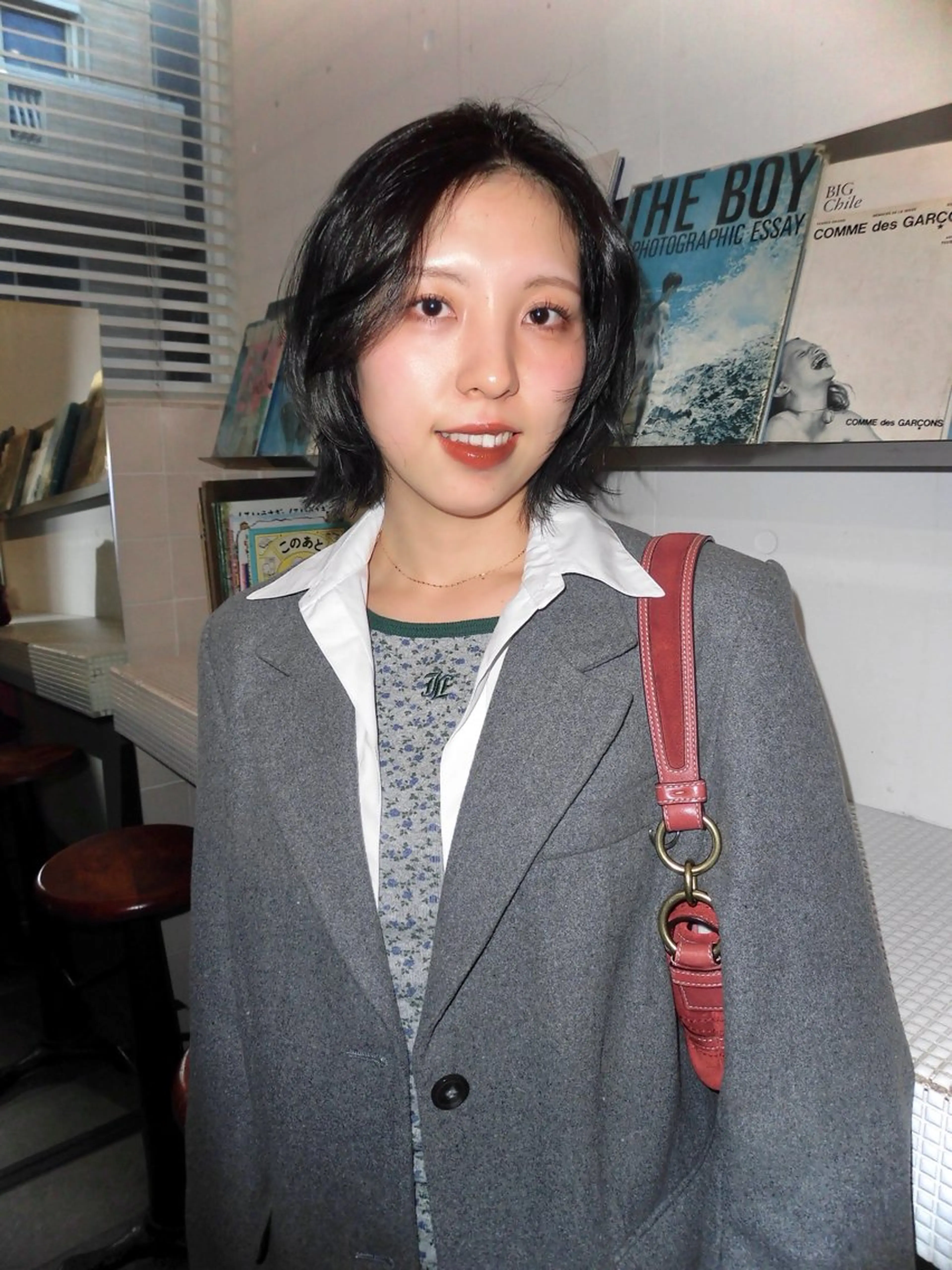 ショート レイヤーカット 工藤 姫和のヘアスタイル