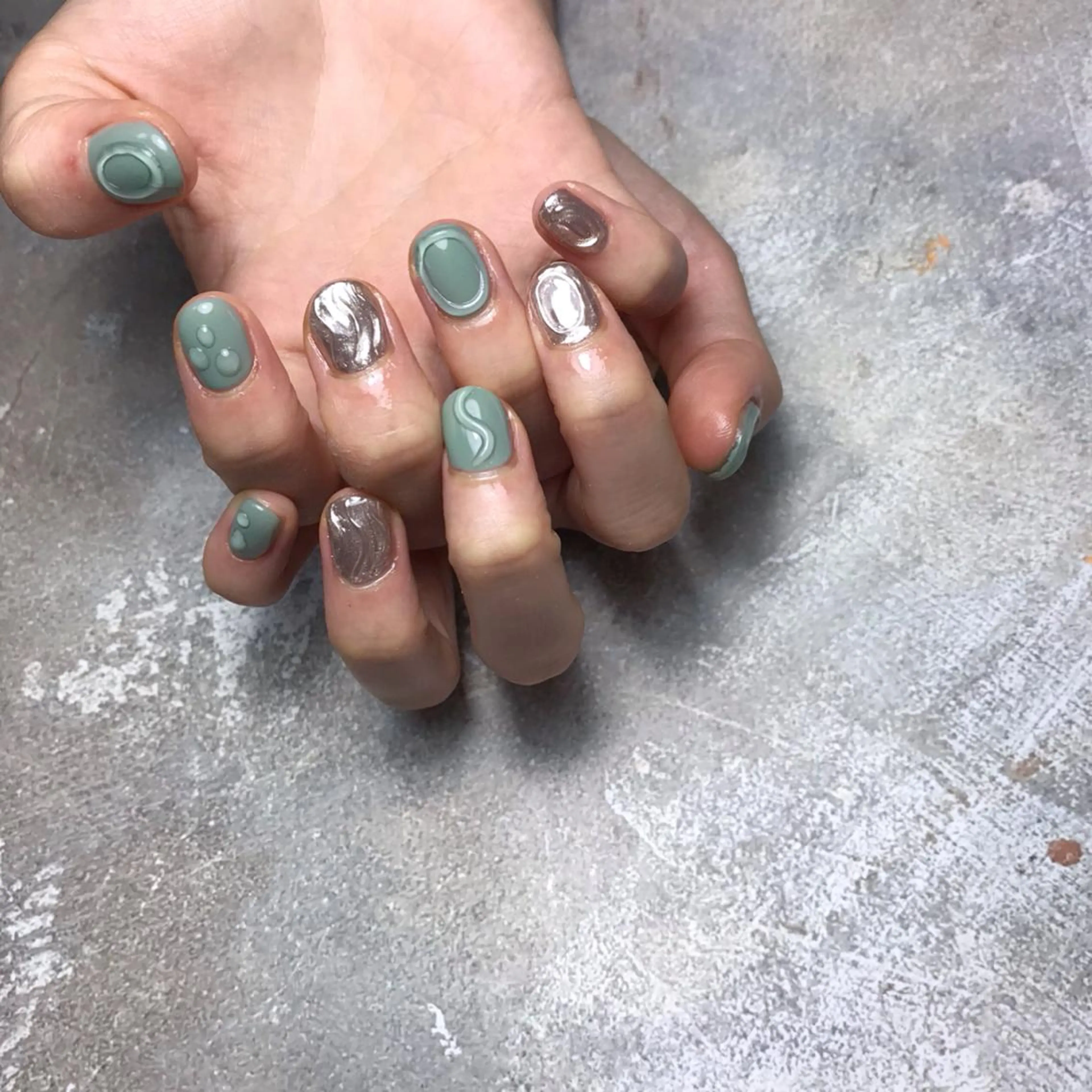ネイル ハンドネイル 💅chainail _aiのネイルデザイン