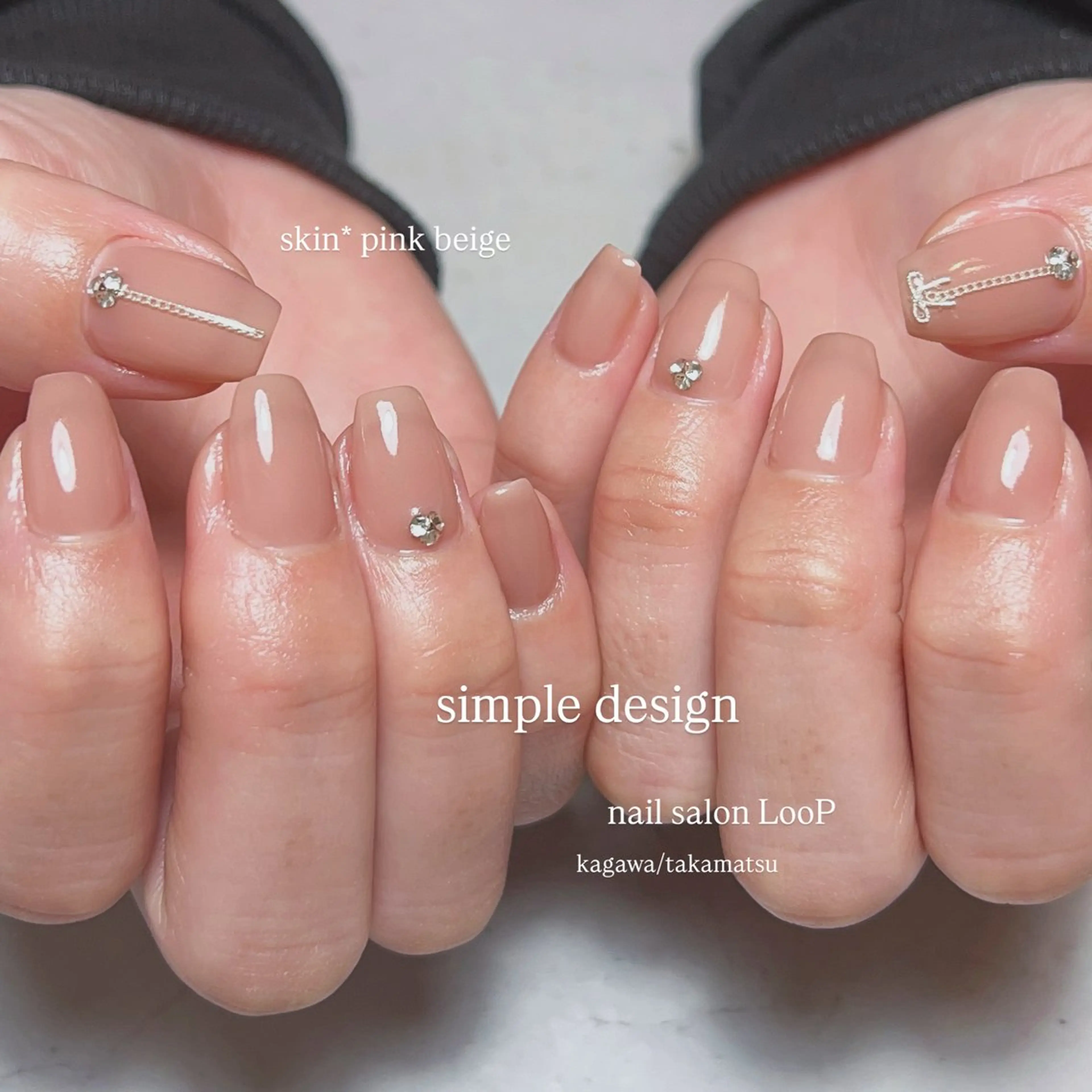 ネイル ハンドネイル LooP riho / nuanceのネイルデザイン