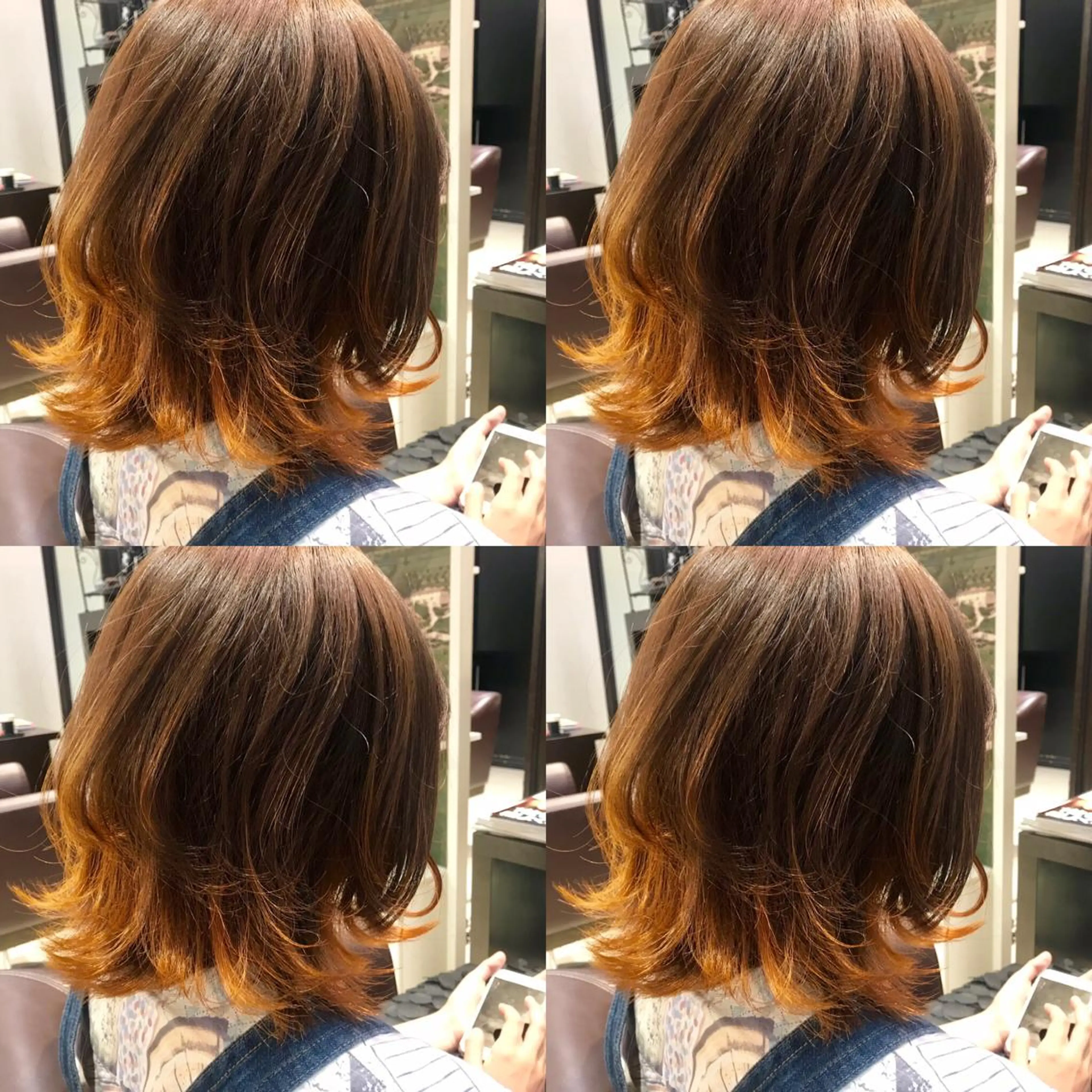 カラー RAD心斎橋 ナカムラチヒロのヘアスタイル