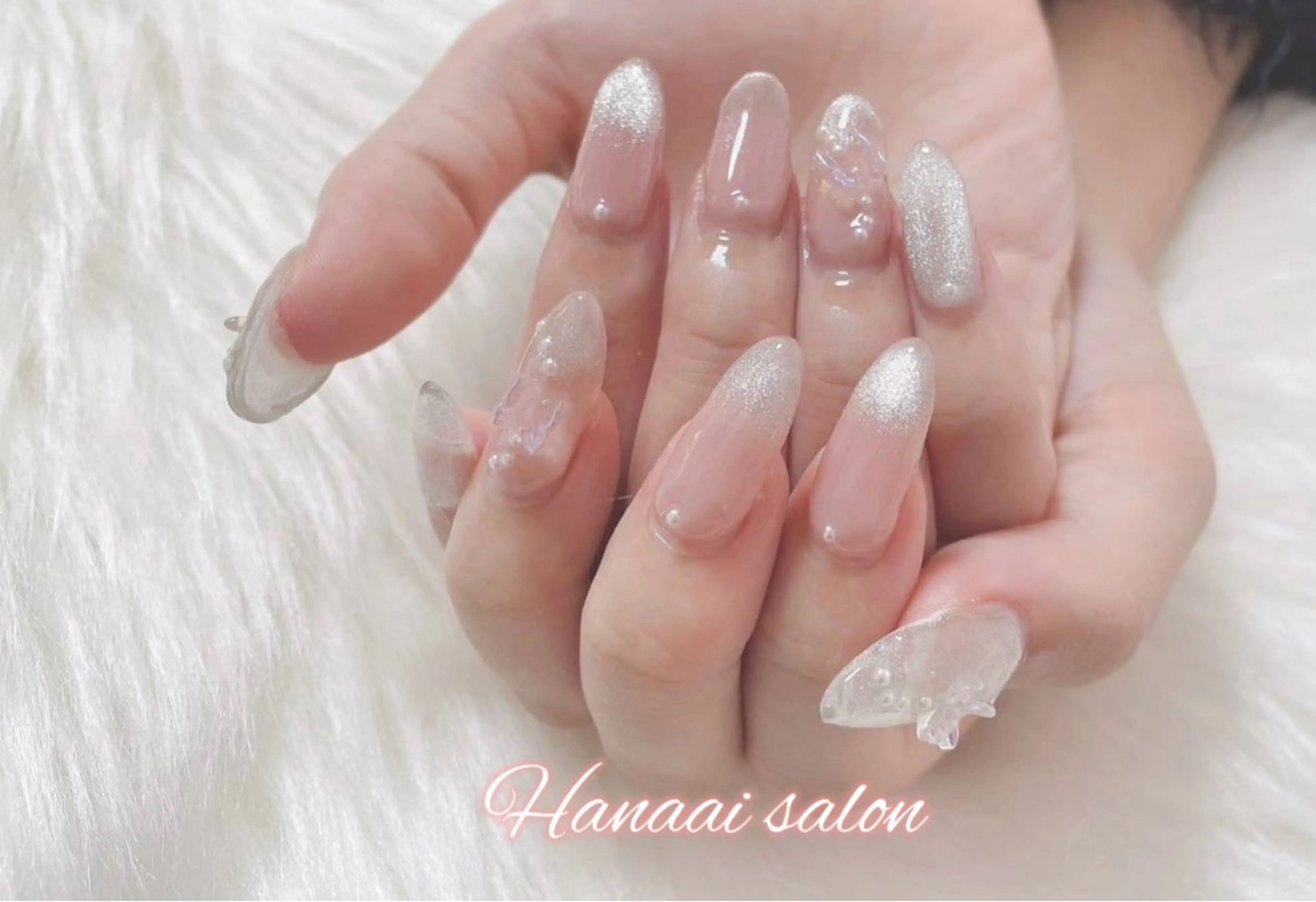 セミロング Hanaai Salon新宿店のネイルデザイン