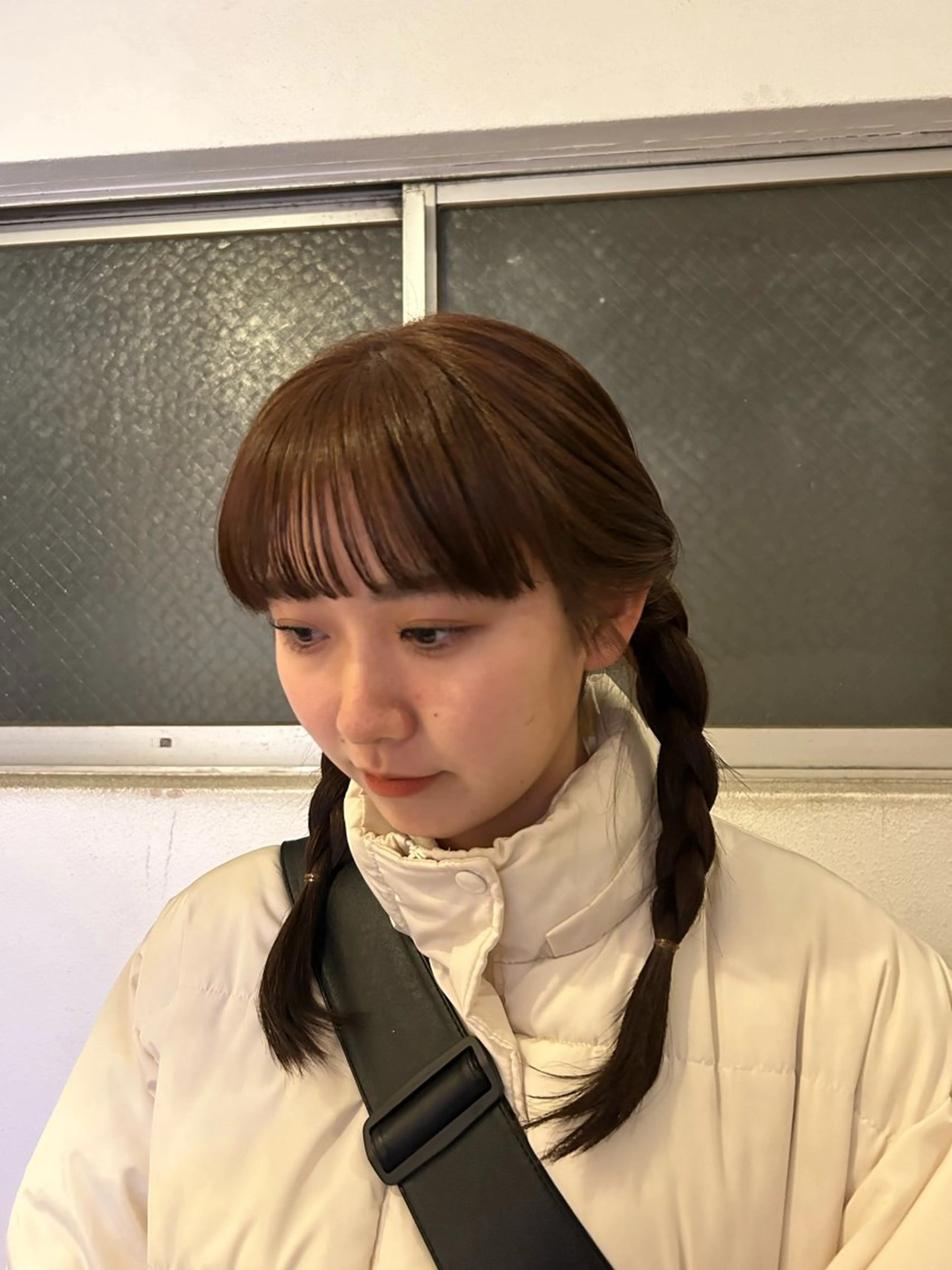 ミディアム カラー 愛結 暖色カラー🎀🩰のヘアスタイル