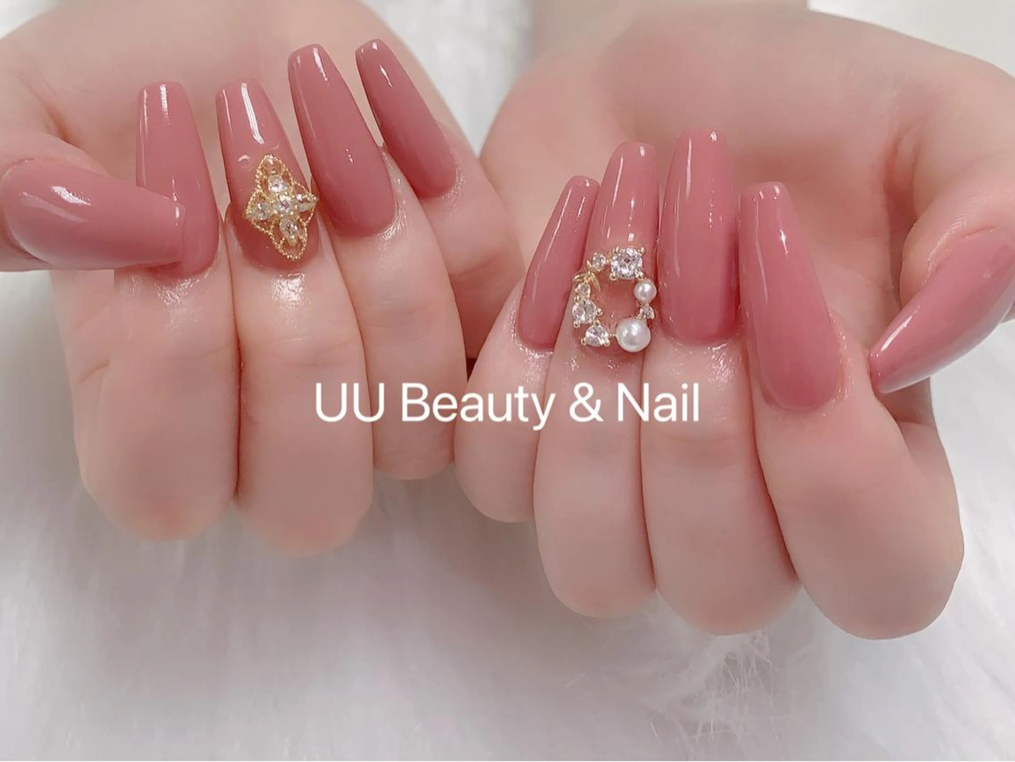 ネイル ピンク UU Beauty &Nailのネイルデザイン