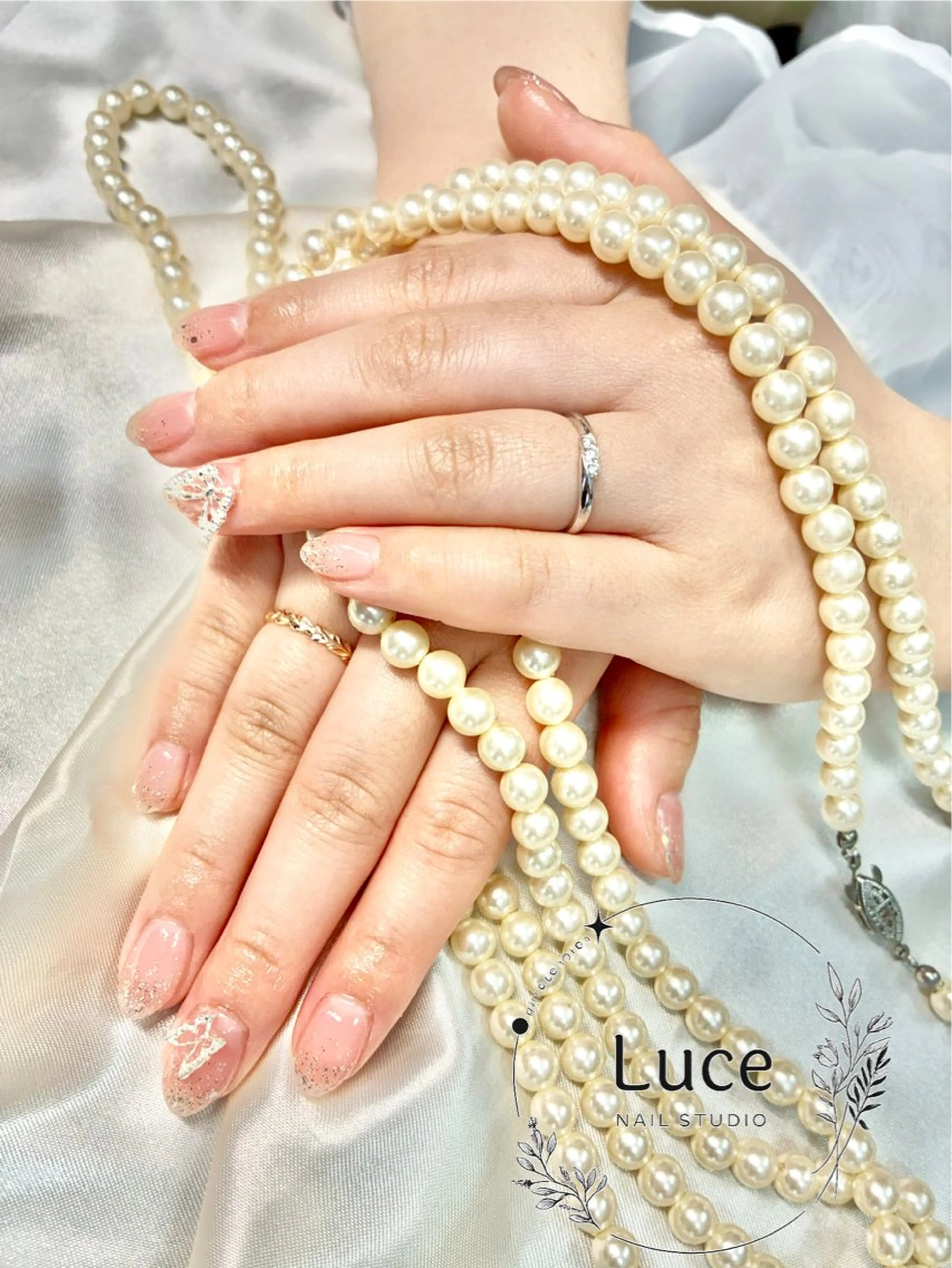 ネイル ラメ(グリッター) ラメグラデーション NAIL Luceのネイルデザイン