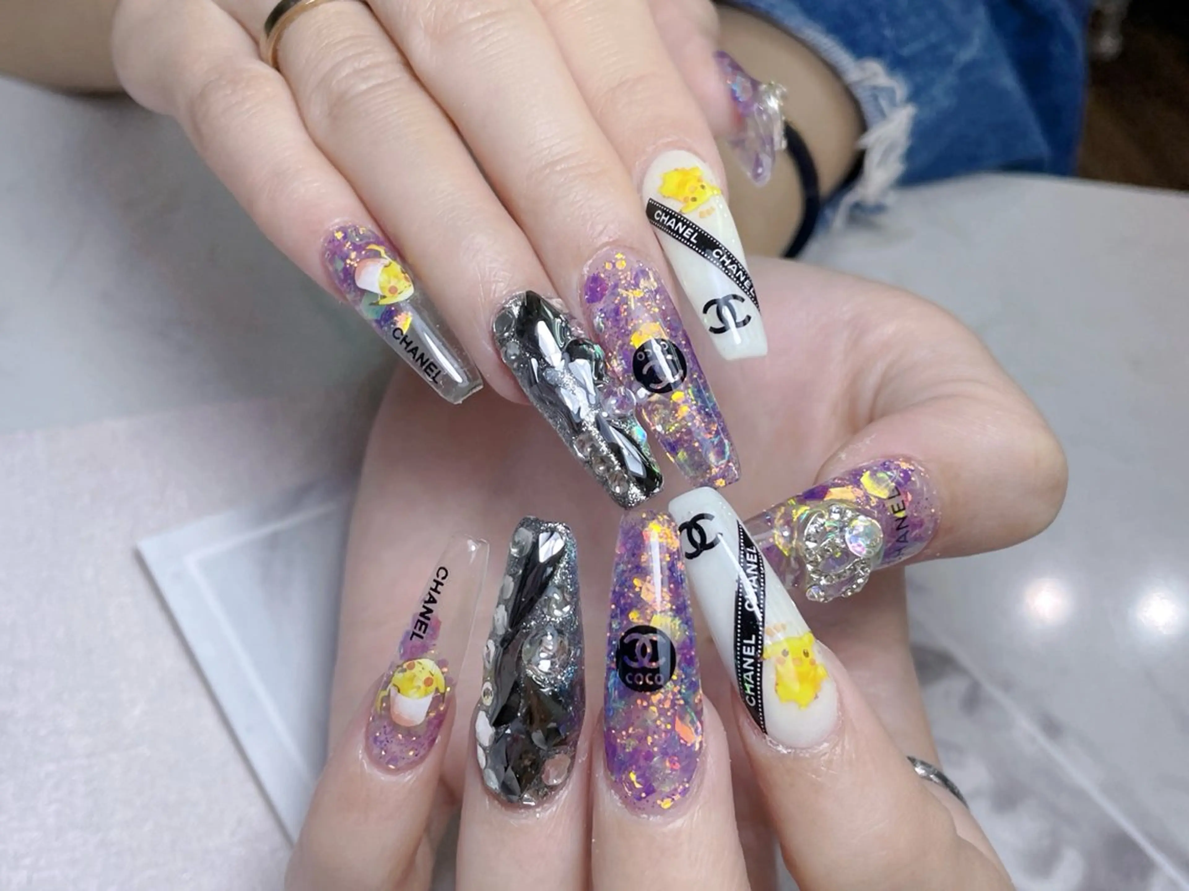 ネイル princess👑 木戸　唯のネイルデザイン