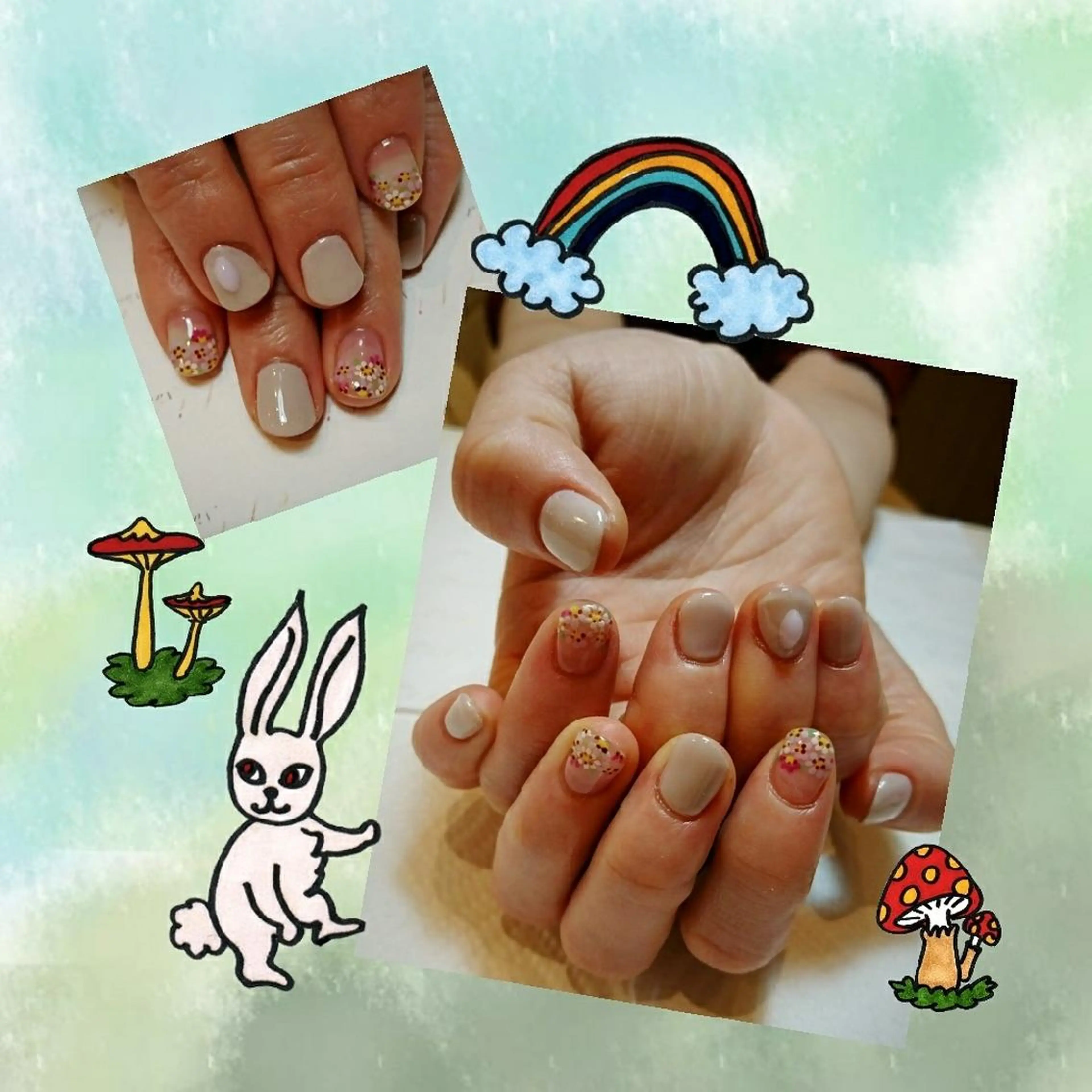 ネイル 持ち込み みー shakushiroのネイルデザイン