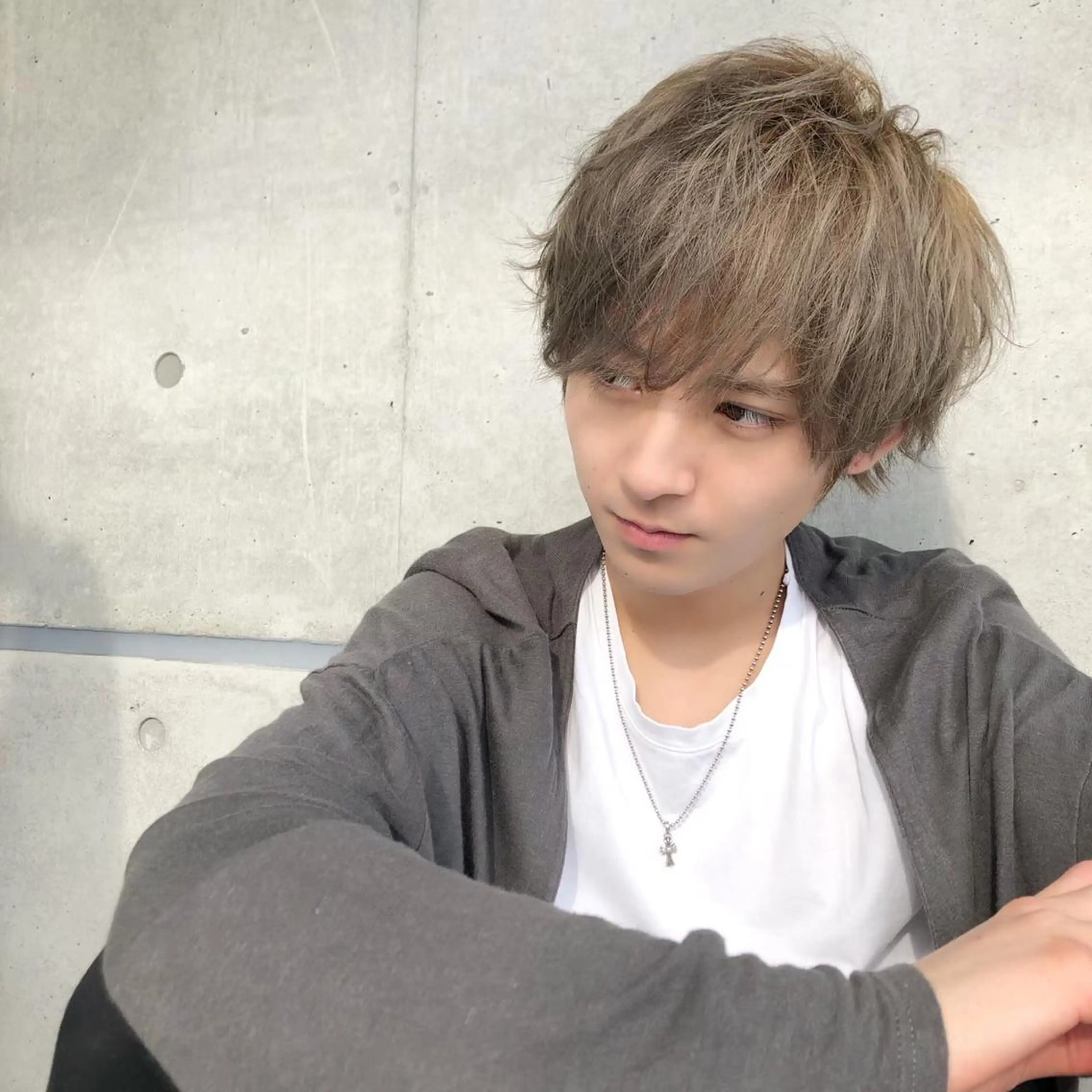 メンズ 🪞透明感カラー🫧 縮毛矯正🥇かずきのヘアスタイル