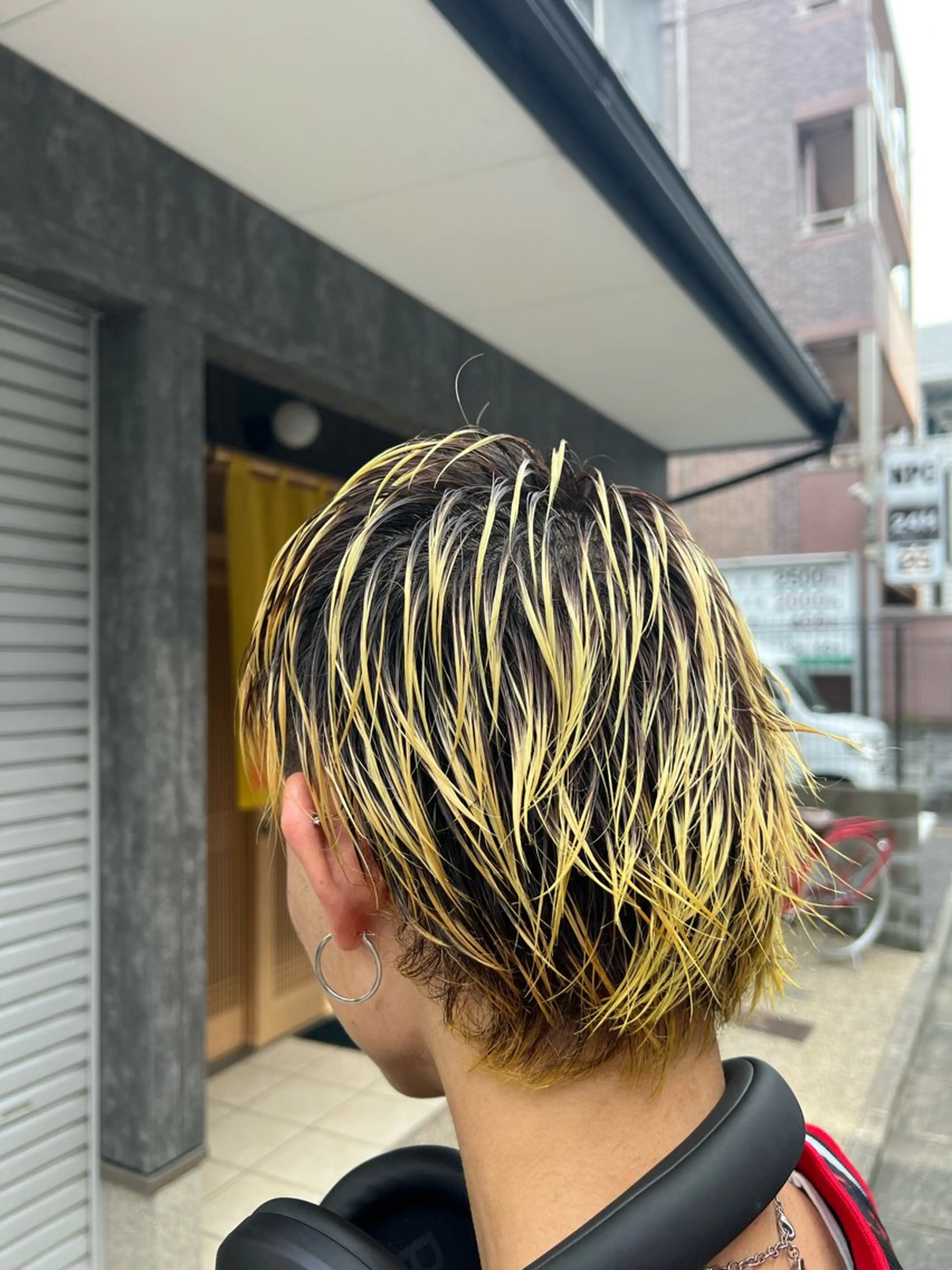 ショート カット ヘアカラー トリートメント 北尾 斗唯のヘアスタイル