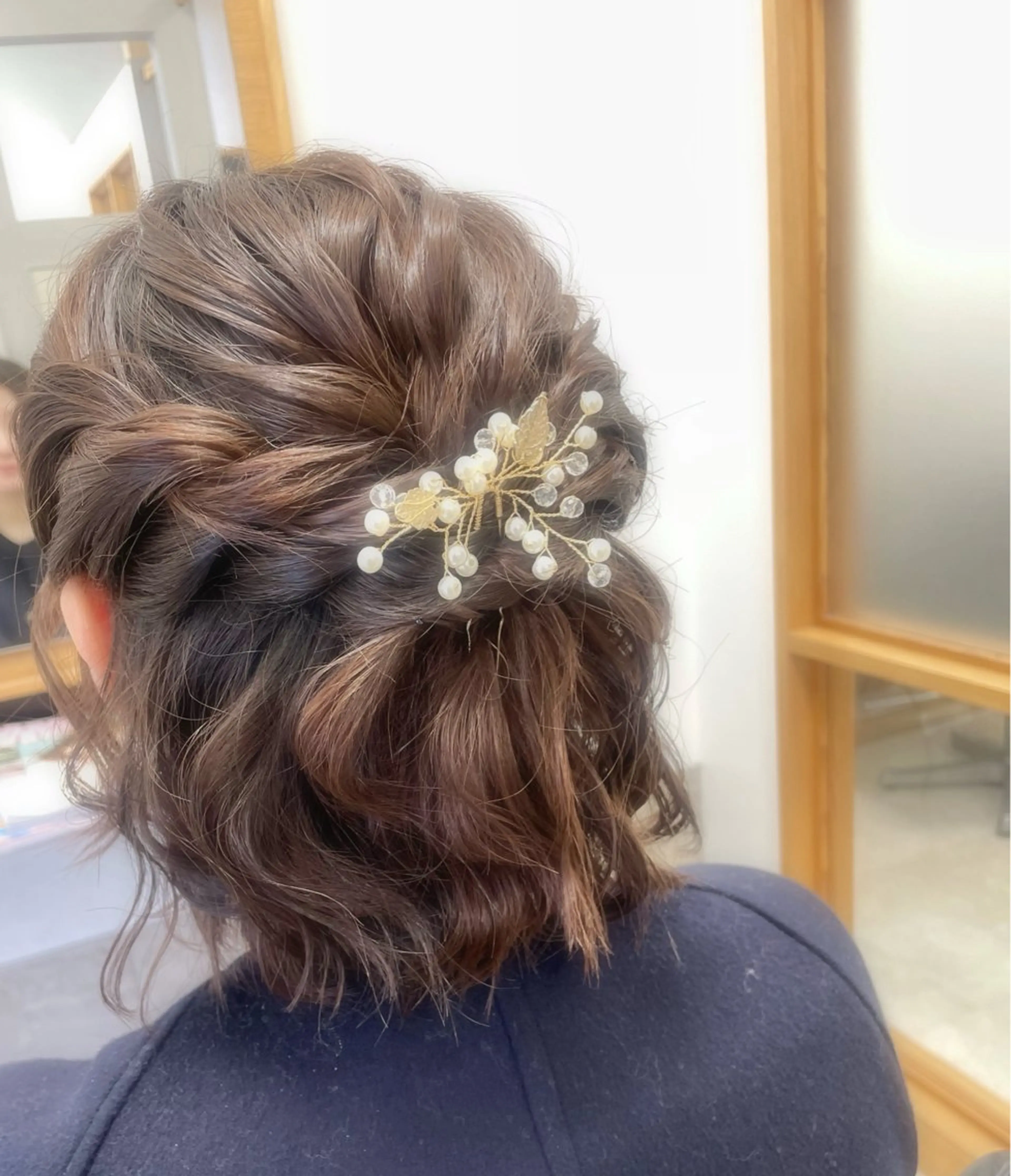 ショート ボブ ヘアセット BLEACH 🟥 PERM 天神🏆のヘアスタイル