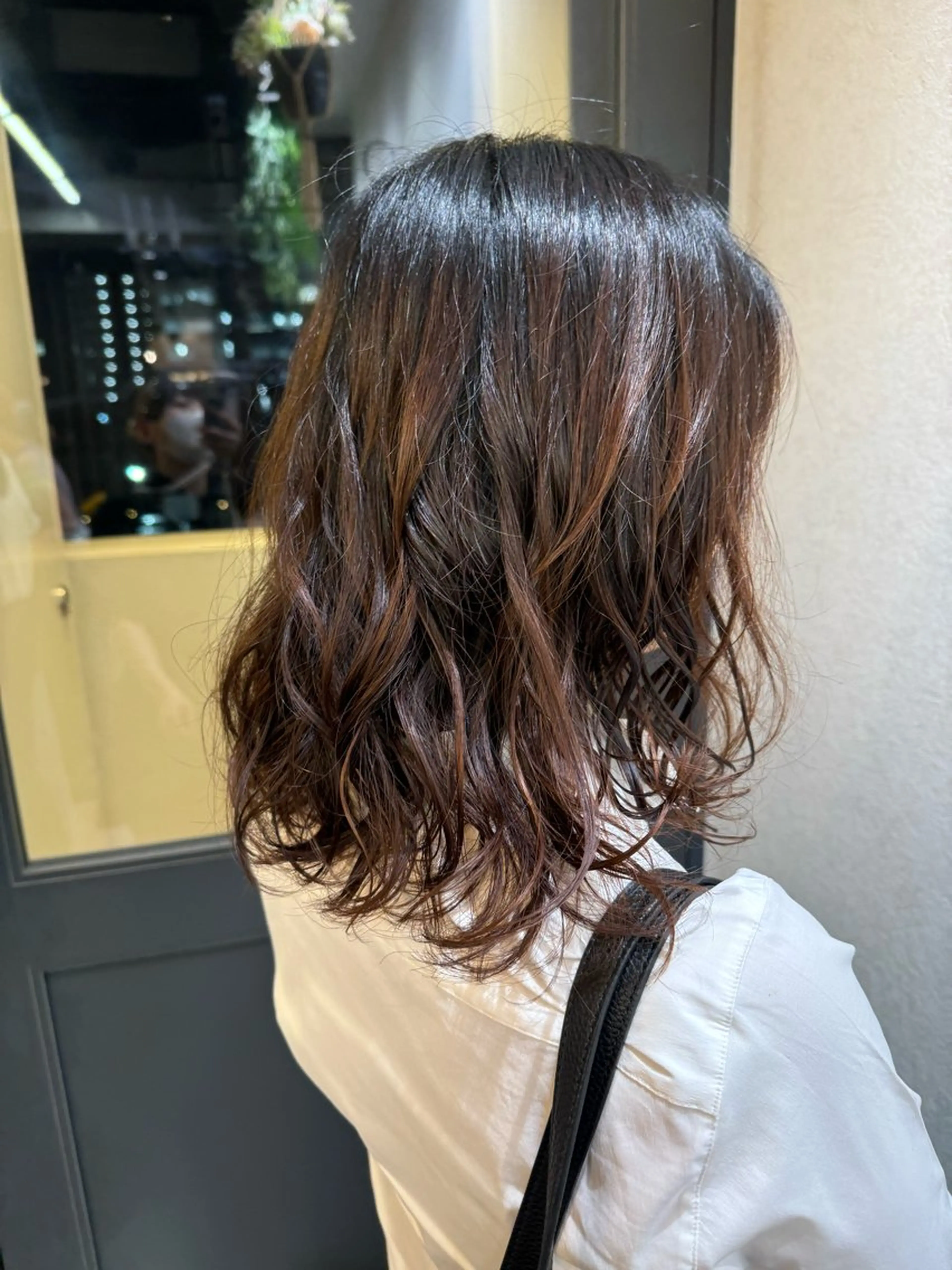 ロング パーマ 縮毛矯正/エクステ ヘアアレンジ/ひふみのヘアスタイル