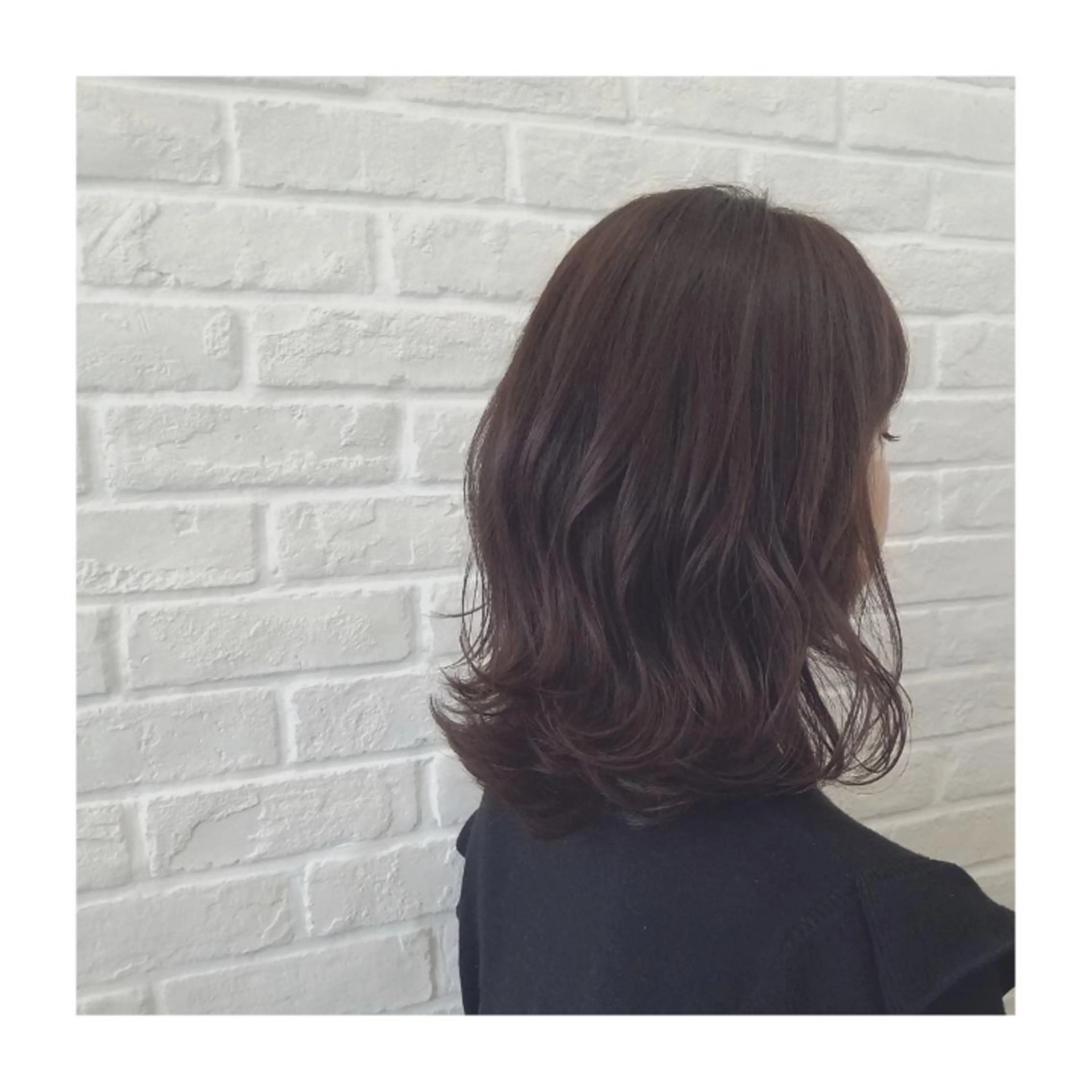 ミディアム 増田 晃士のヘアスタイル