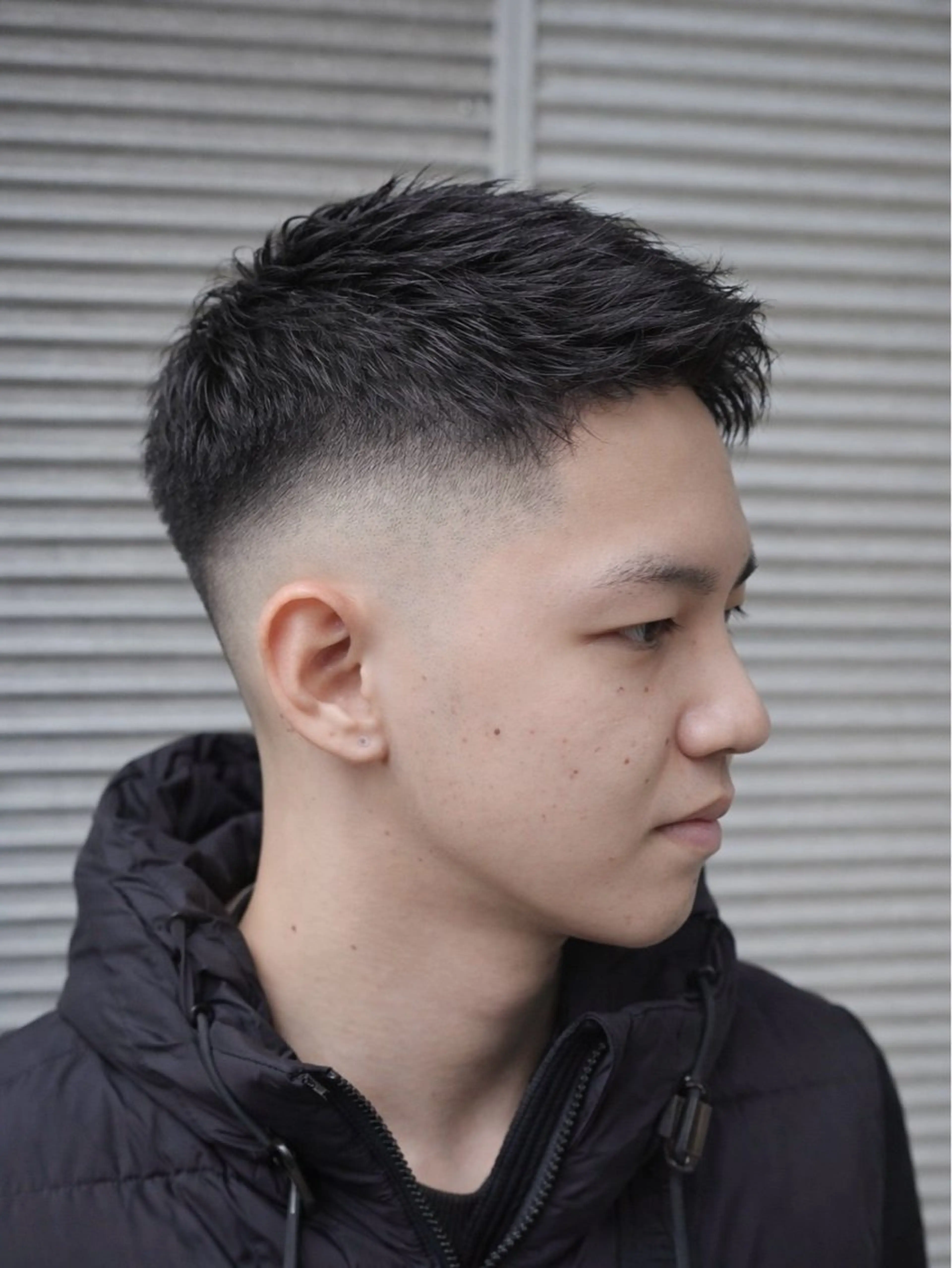 メンズカットの写真