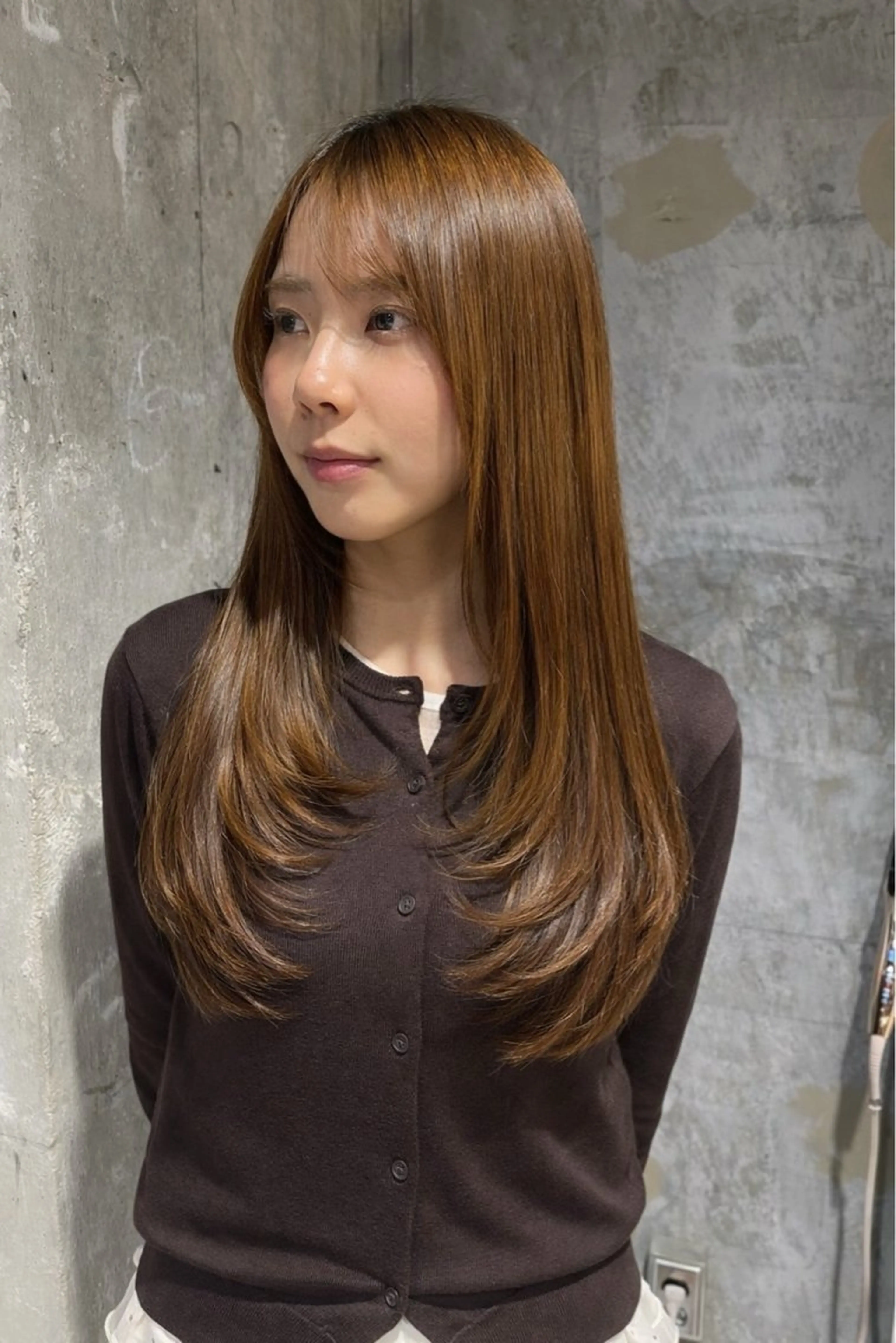 ロング 阪倉 美玲のヘアスタイル