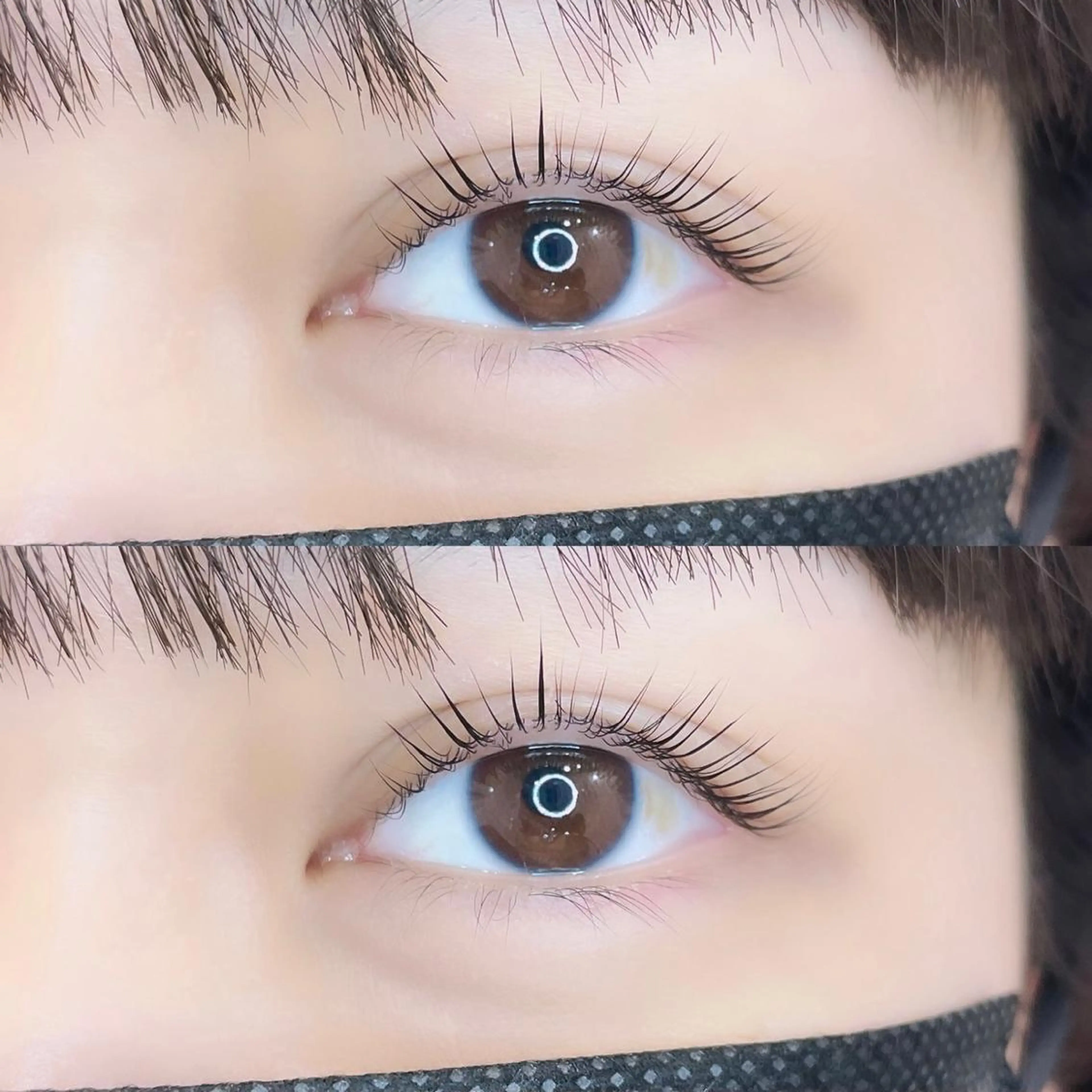 マツエク・マツパ パリジェンヌラッシュリフト アトリエハーロウ なるみのマツエク・マツパデザイン