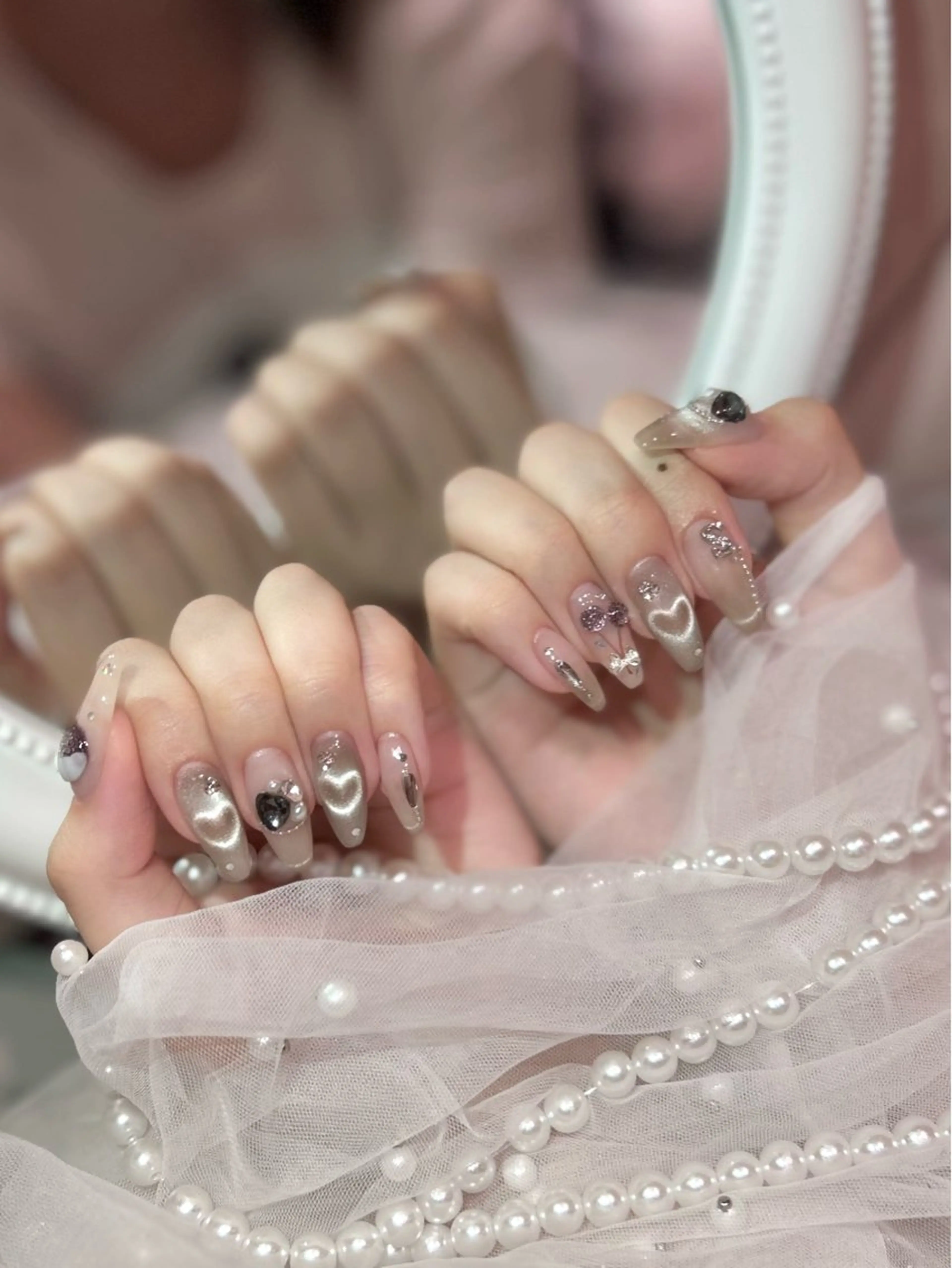 ネイル ハンドネイル 中村 穂乃果のネイルデザイン