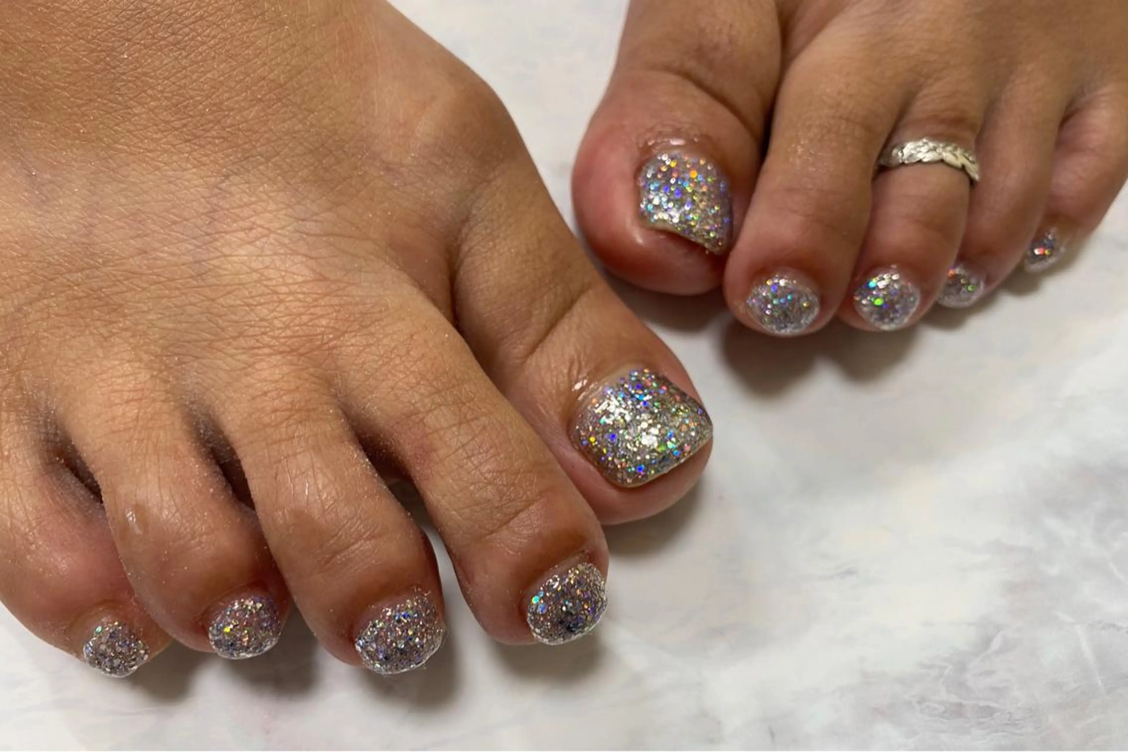 ネイル フットネイル Mana‪ ‪·͜· ❤︎‬のネイルデザイン