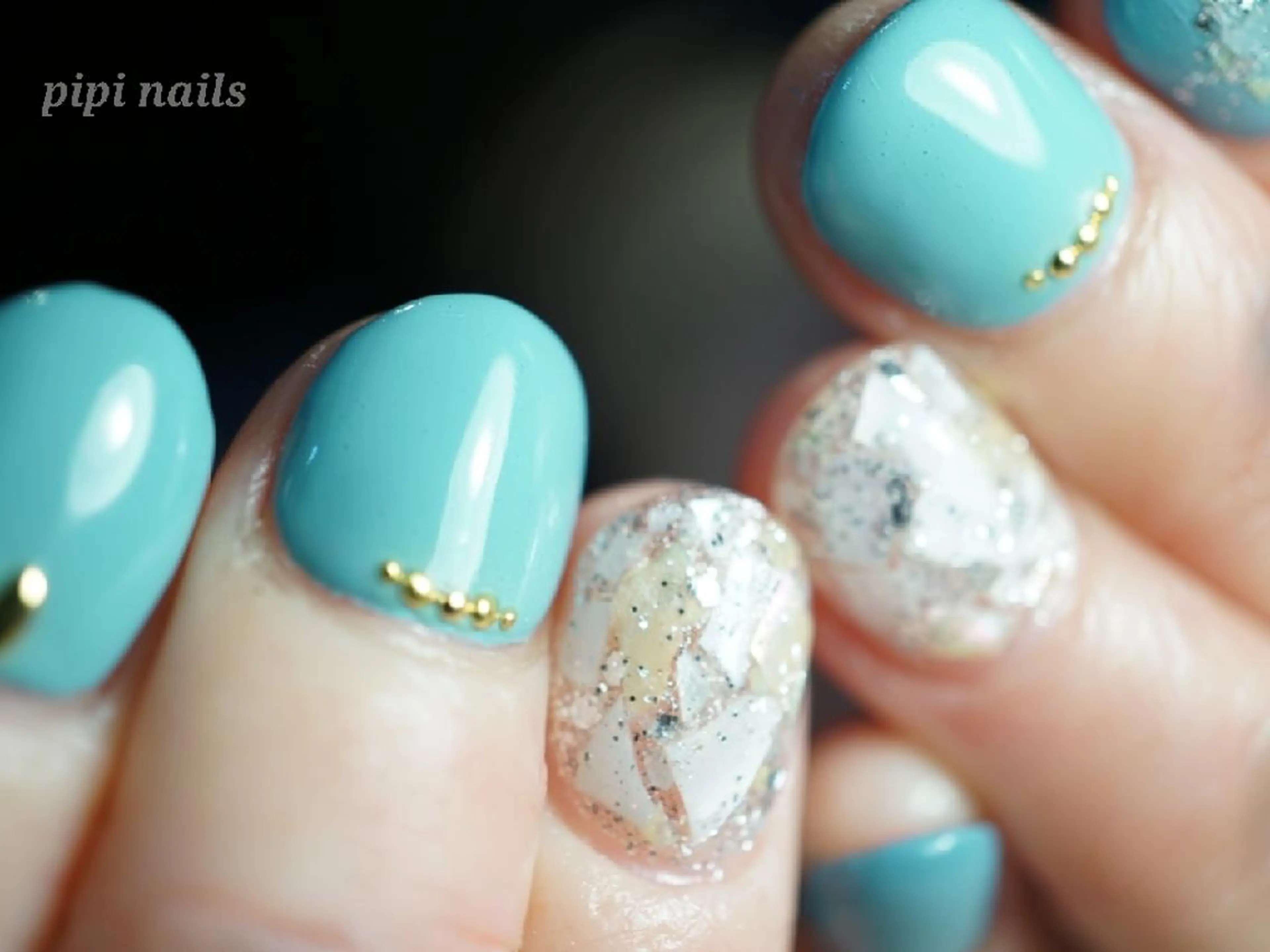 ネイル アートネイル カジュアル 入学式 ジェルネイル ワンカラーネイル ピピネイルズ トモコのネイルデザイン