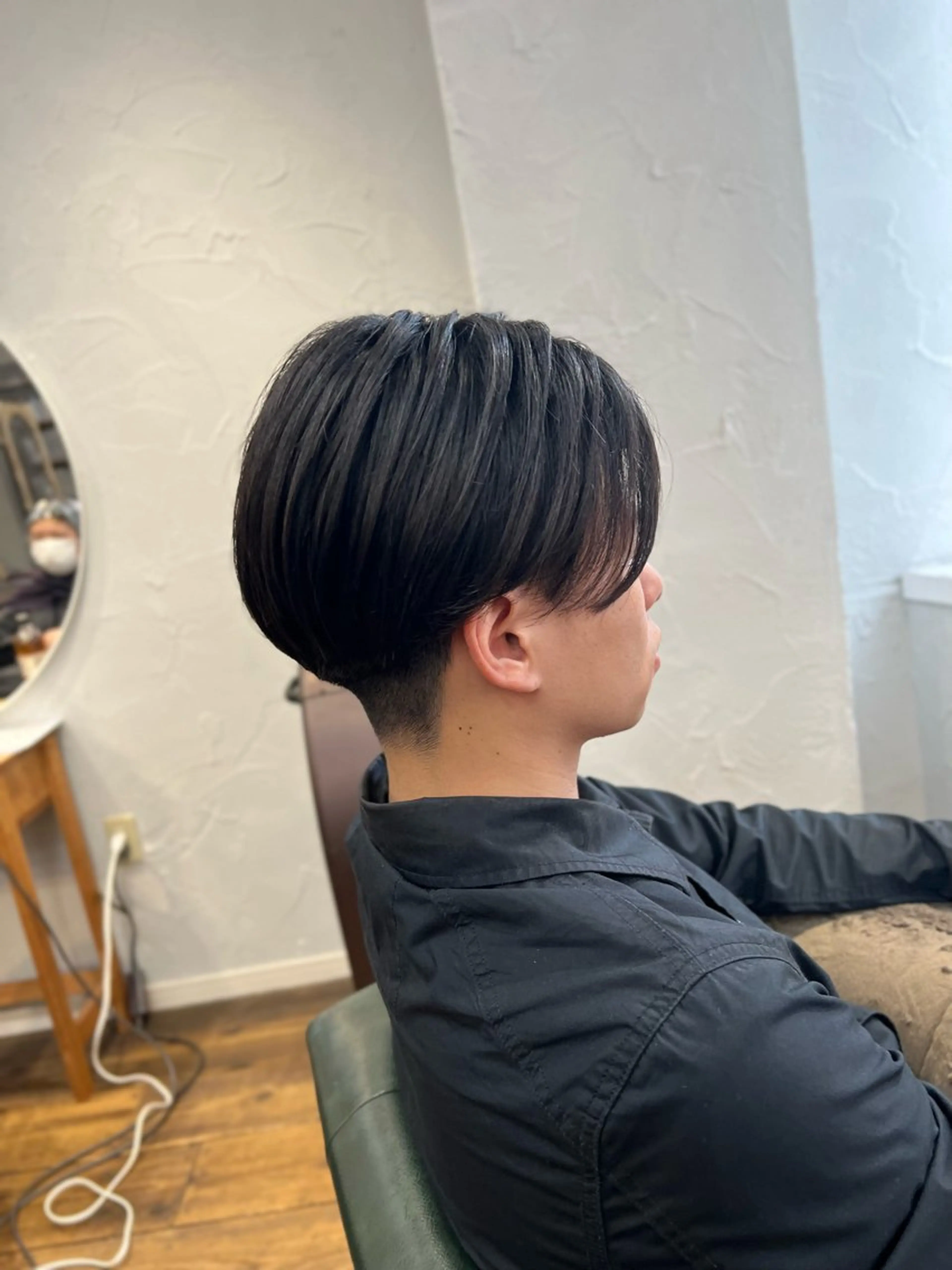 ショート メンズ 縮毛矯正 髪質改善/縮毛矯正/ 超高濃度水素ケアのヘアスタイル