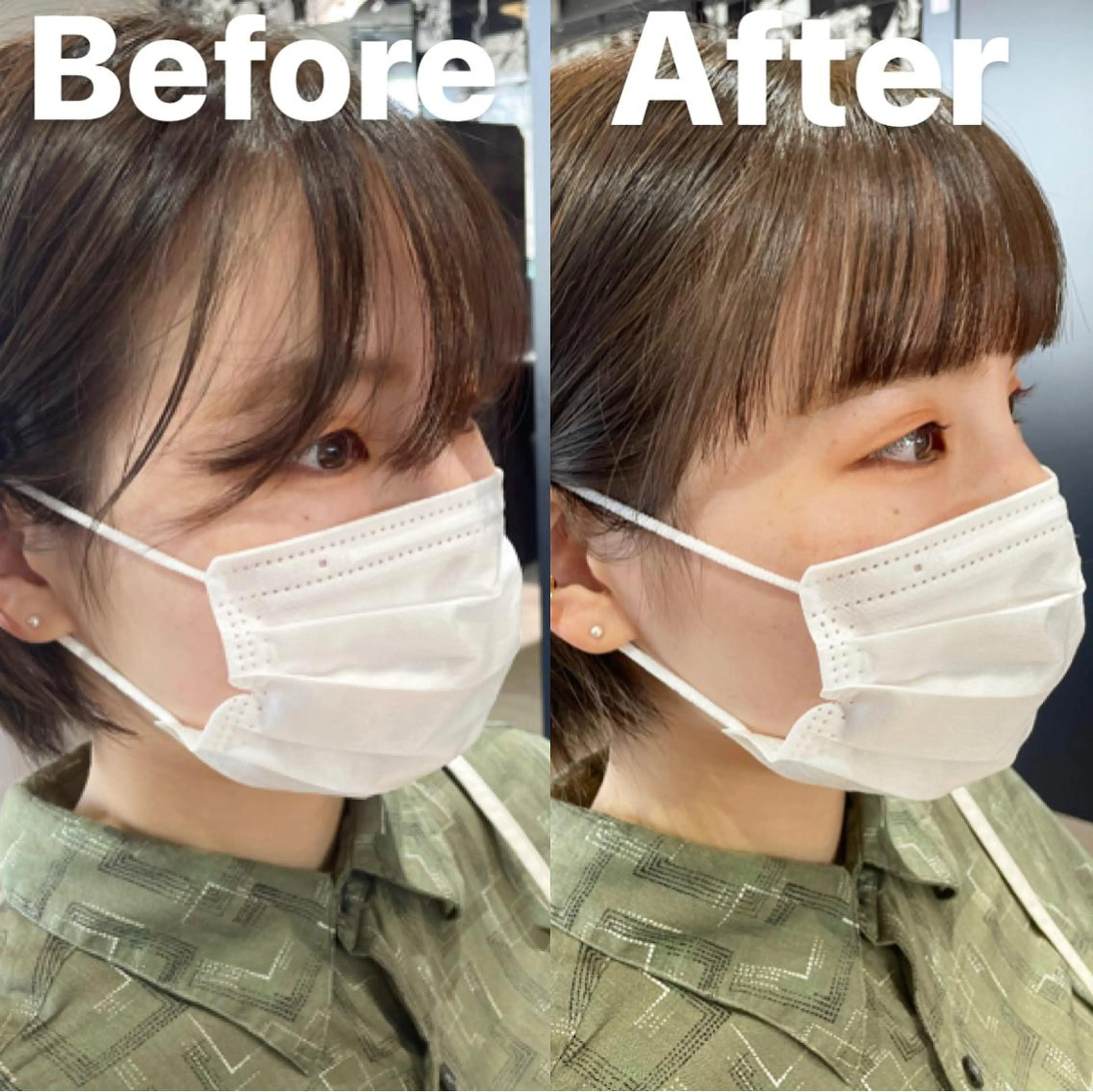 ショート ショート/脱白髪染め ☆宇﨑悠実のヘアスタイル