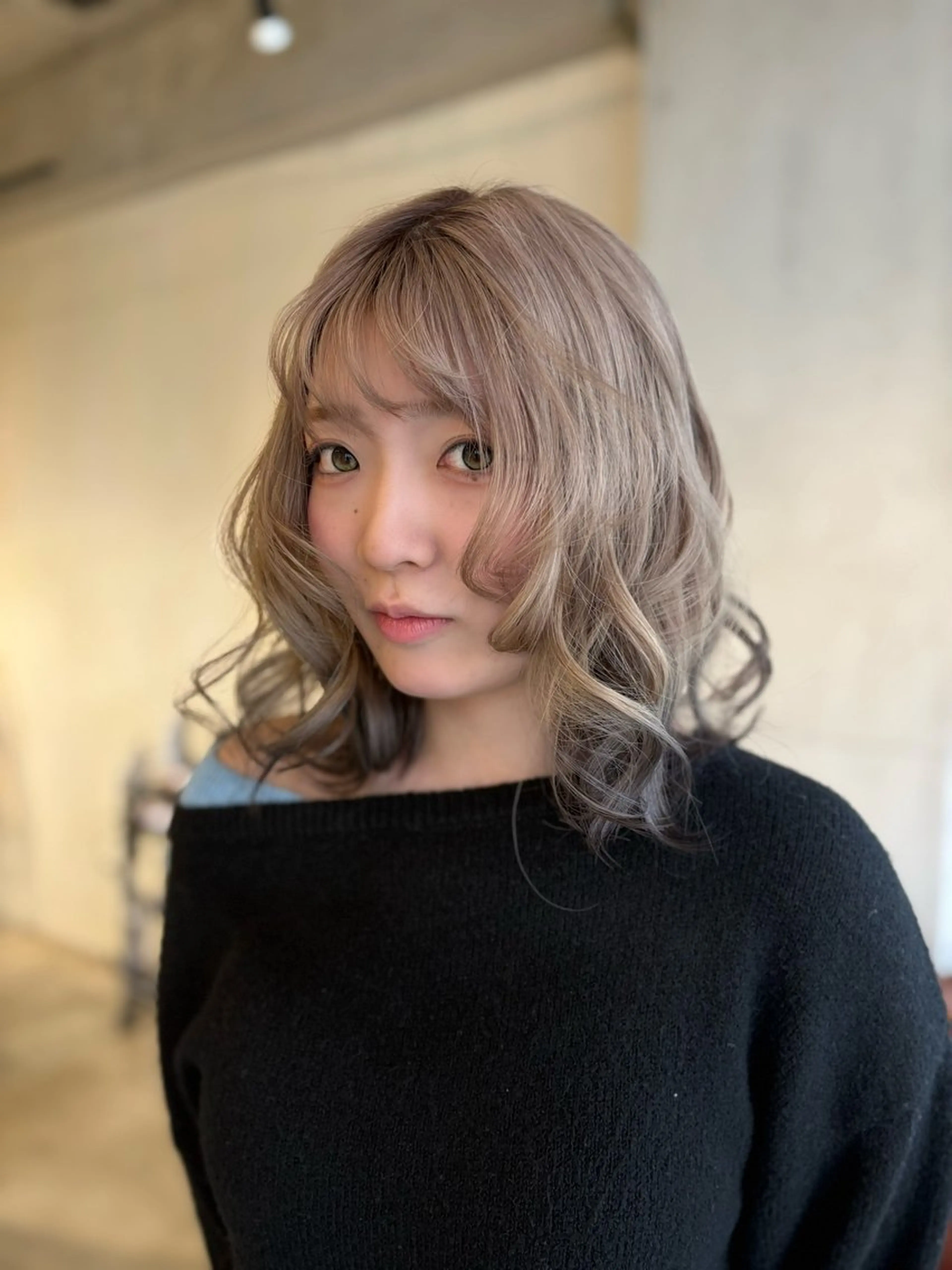 ミディアム カラー ヘアカラー ︎kirin🦒/ CARNIVALのヘアスタイル