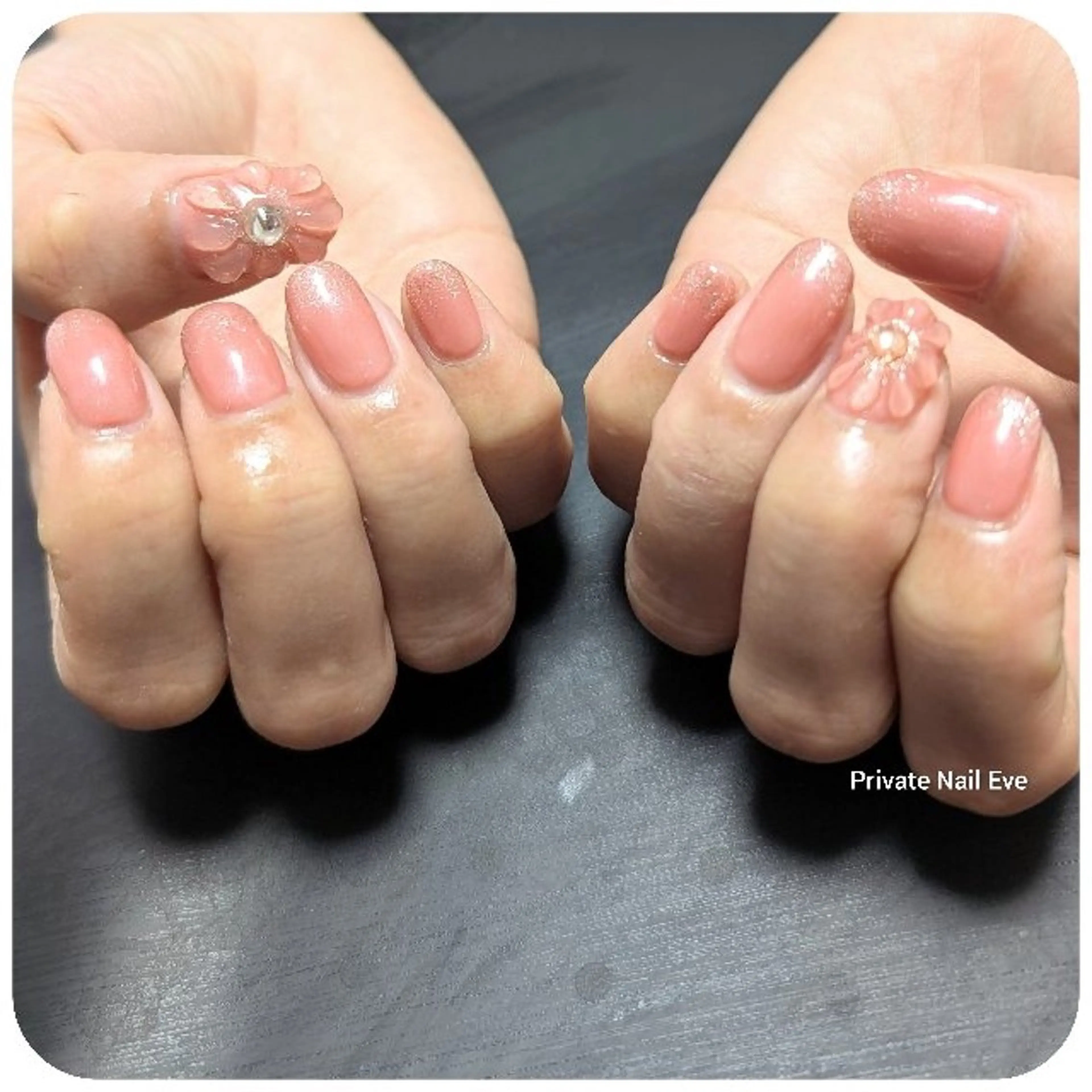 ネイル ぷっくりネイル ハンドネイル ネイル junkoのネイルデザイン