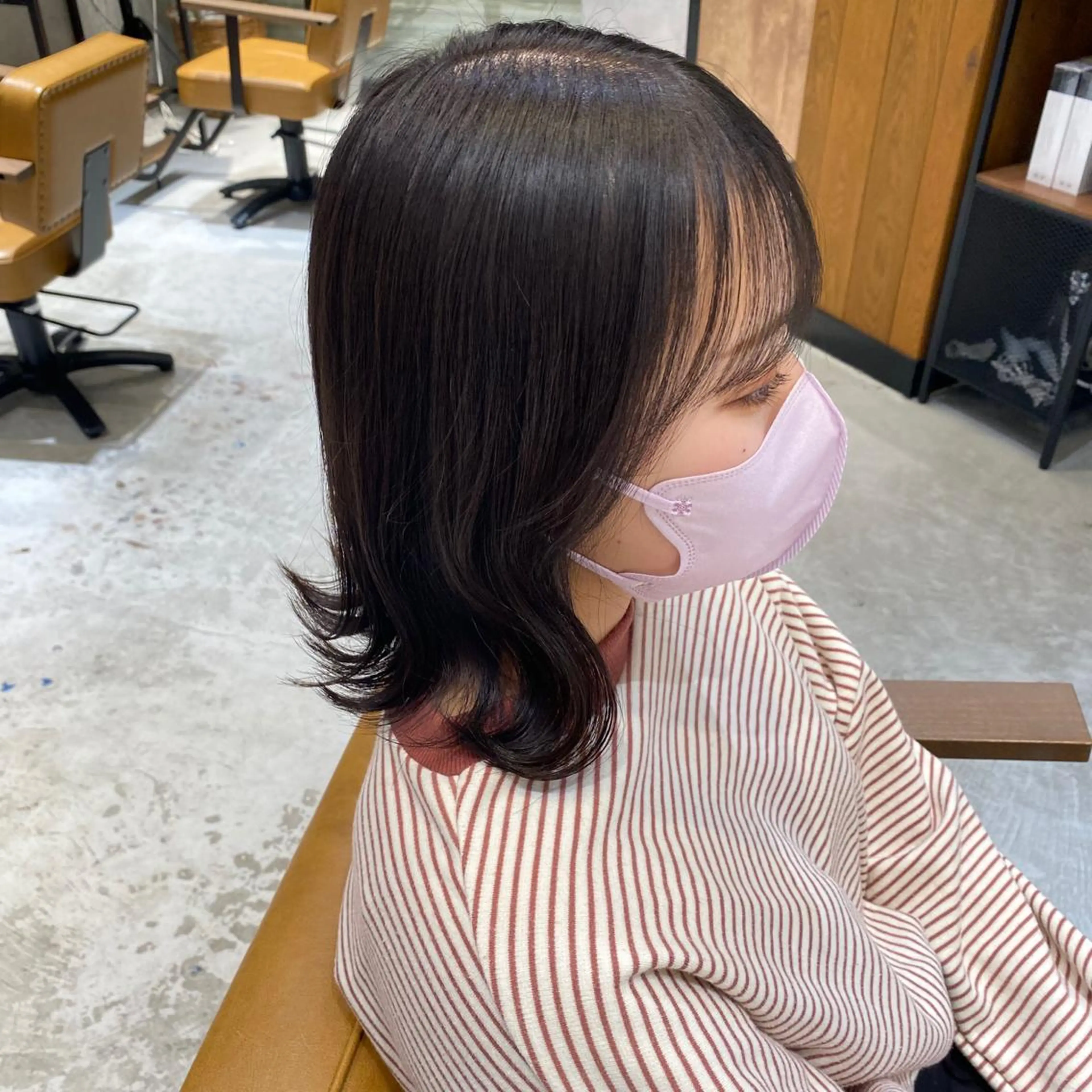 ショート カラー Natsuki/韓国 ボブ/レイヤーカットのヘアスタイル