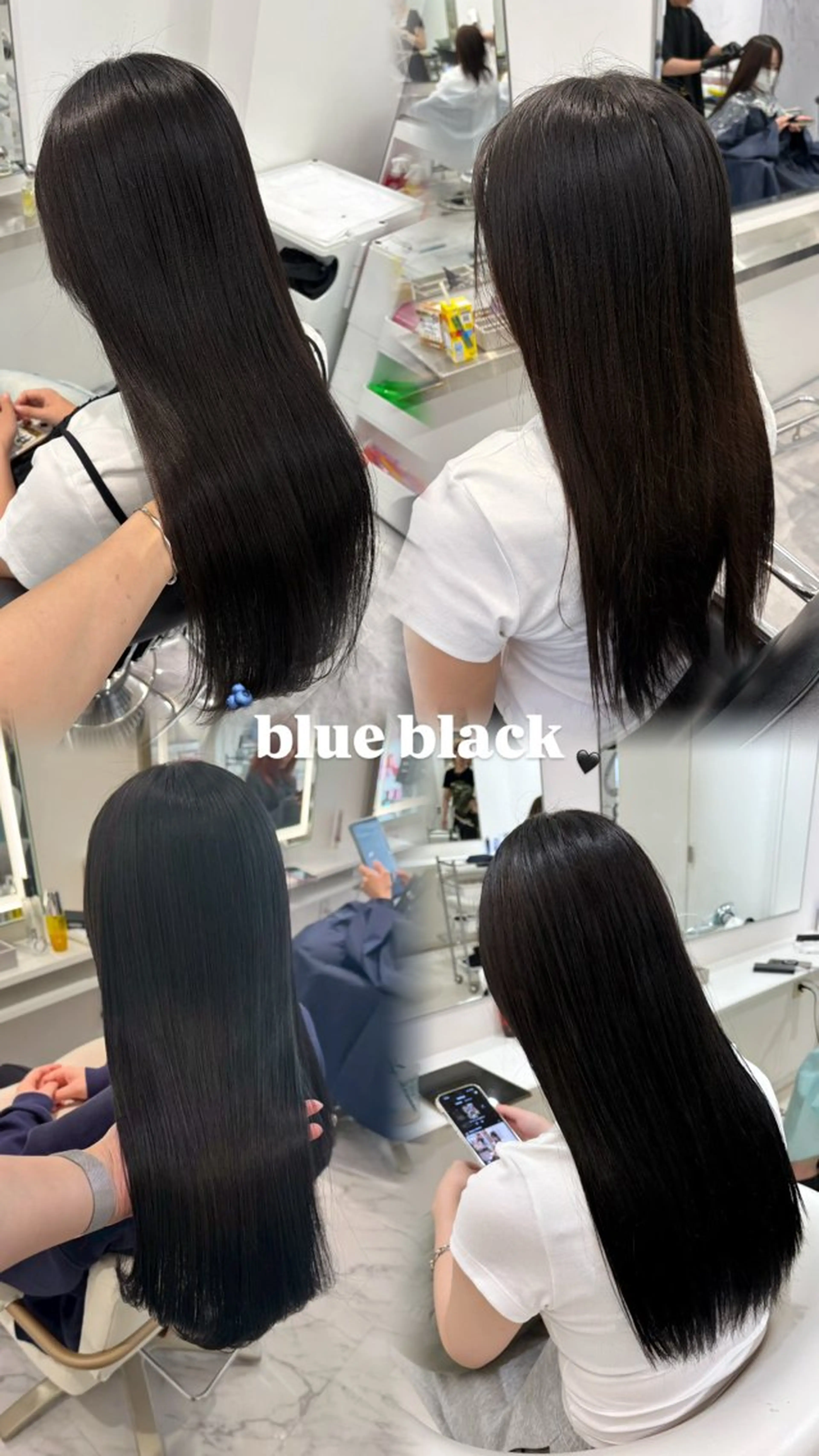 【実習・就活カラーで人気☝🏻✨ワンカラーでできる韓国風艶感カラー🖤】の写真